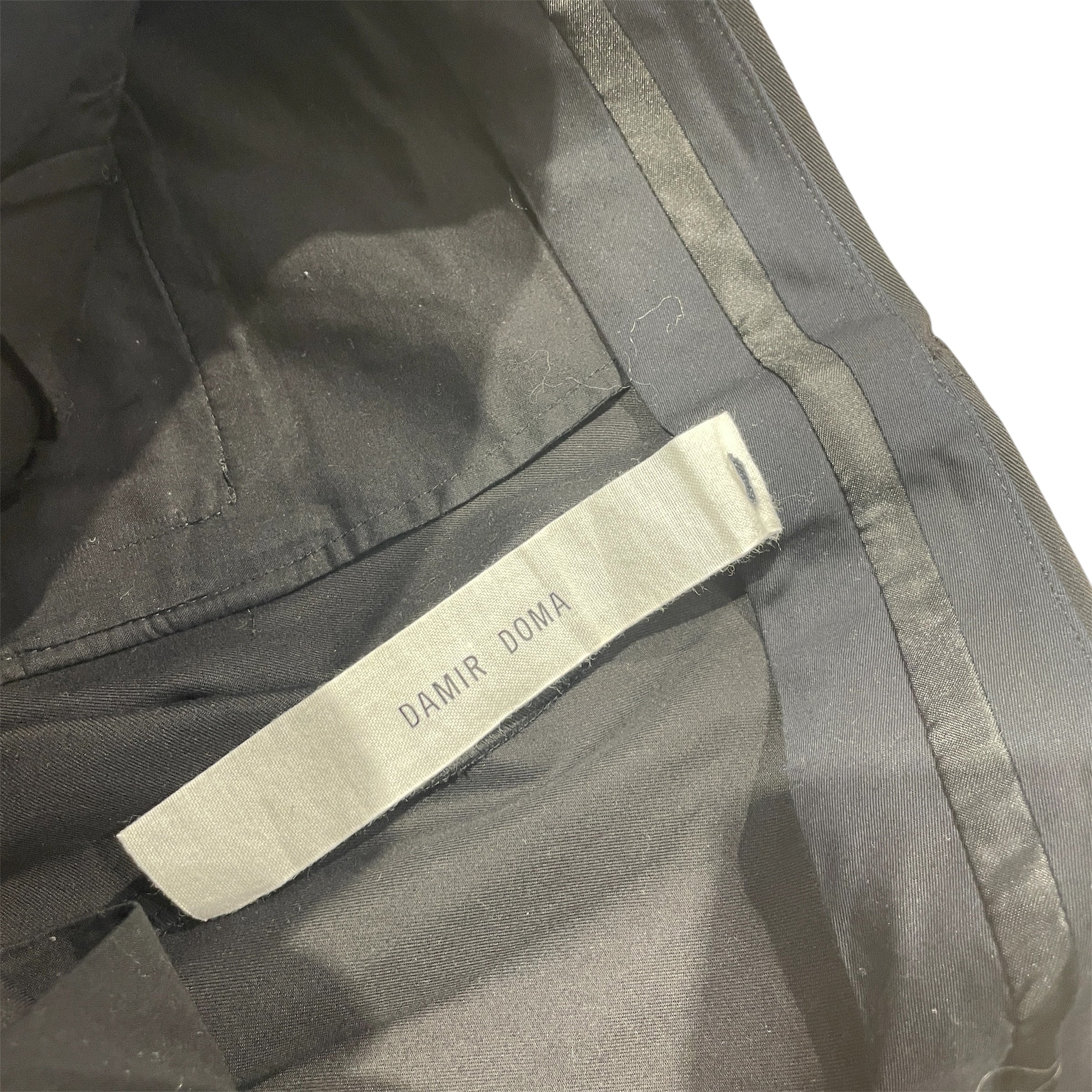 DAMIR DOMA/Slacks/S/Cotton/BLK/ view 3