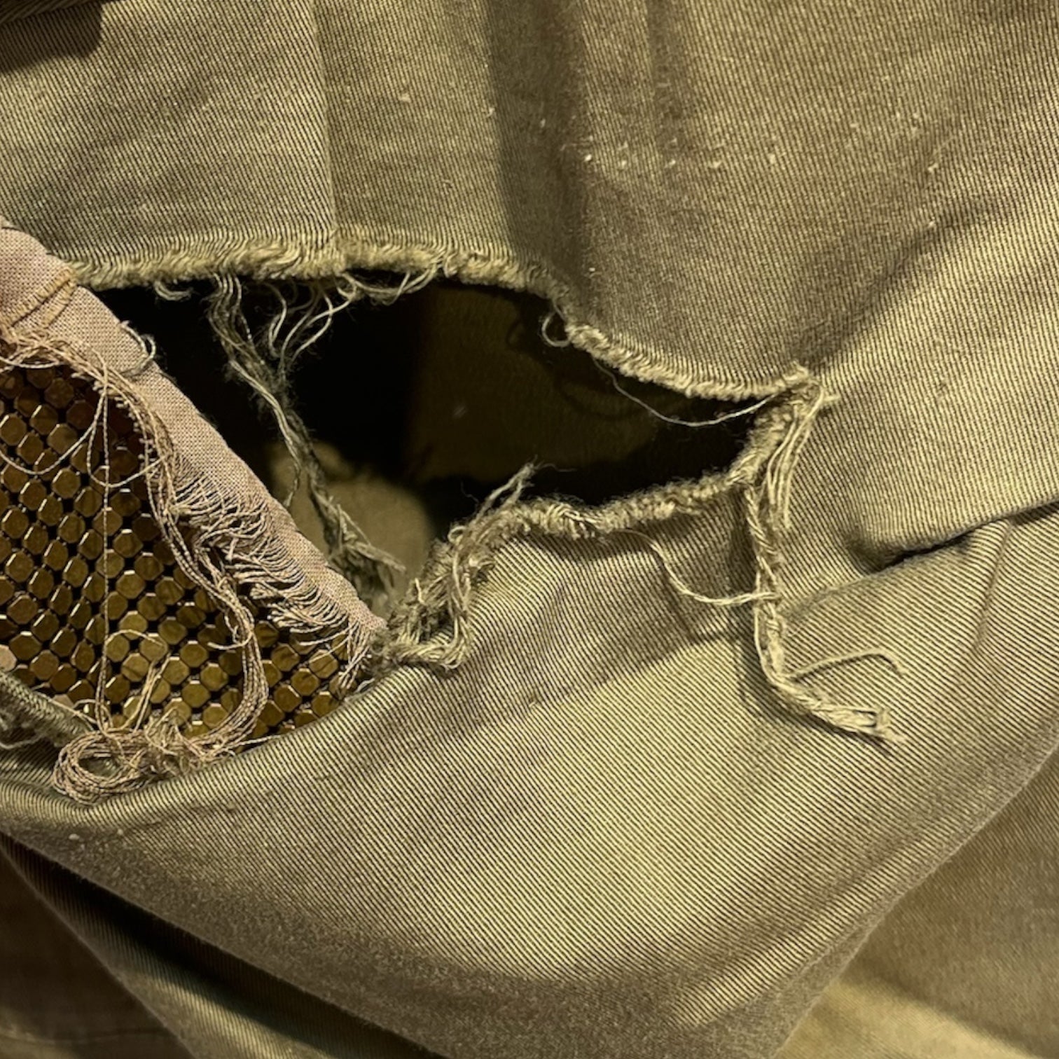 BALMAIN/Bottoms/40/Cotton/GRN/MILITARY CHAINMAIL CARGO view 6