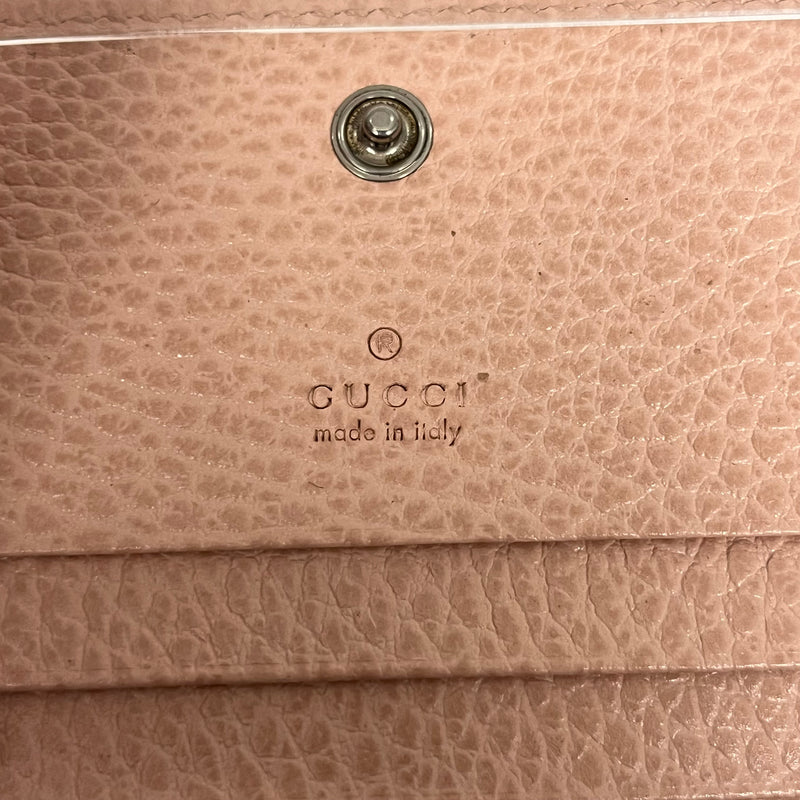 GUCCI/Bifold Wallet/OS/Leather/PNK/
