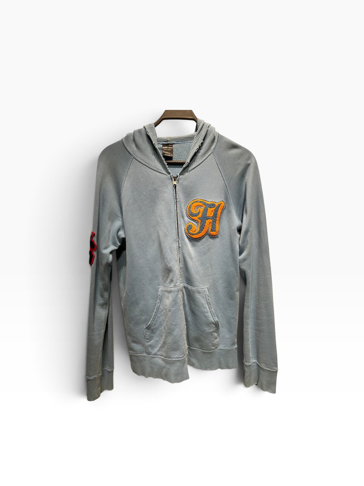 NUMBER (N)INE/Zip Up Hoodie/2/Cotton/BLU/AW 2005 THE HIGH STREETS view 1