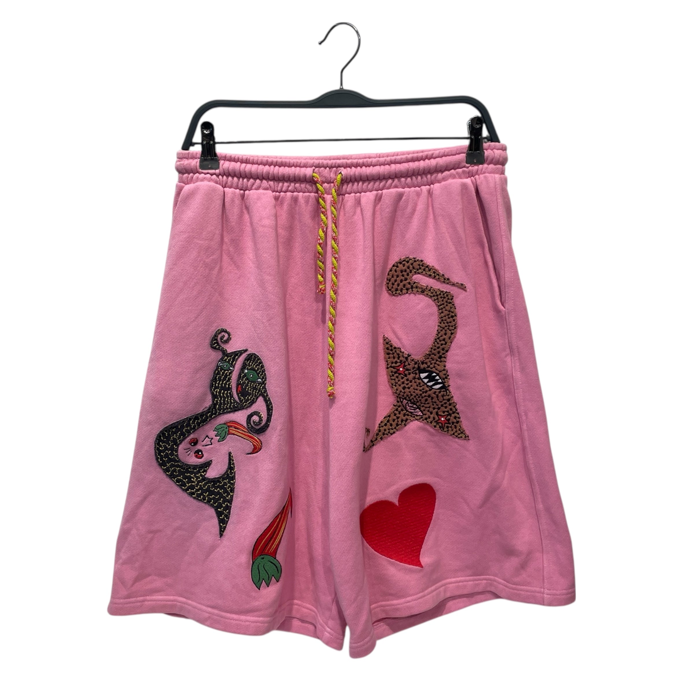 The Elder Statesman/Shorts/M/Cotton/PNK/PATCHES view 1