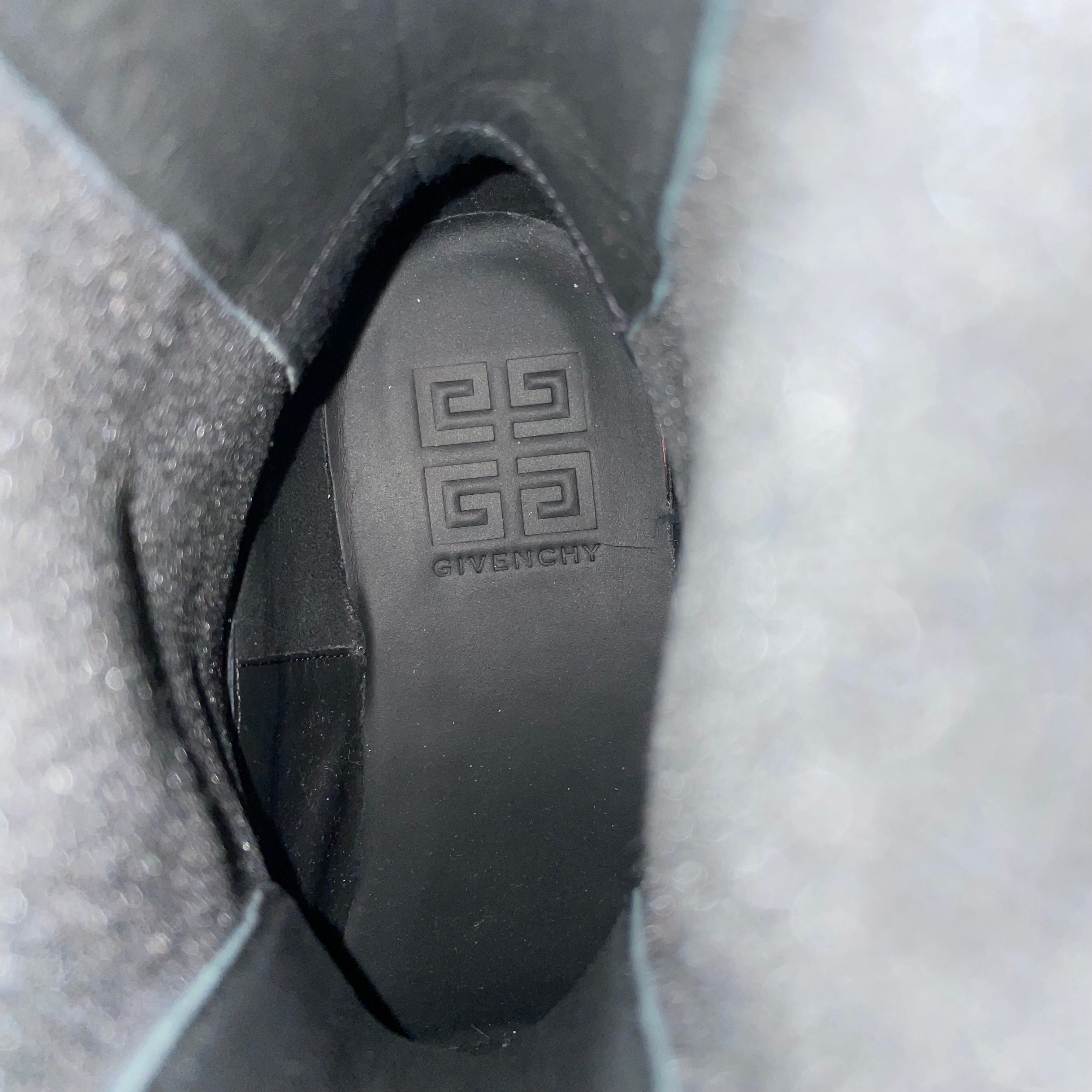 GIVENCHY/Chelsea Boots/EU 38.5/Border/Leather/PNK/ view 3