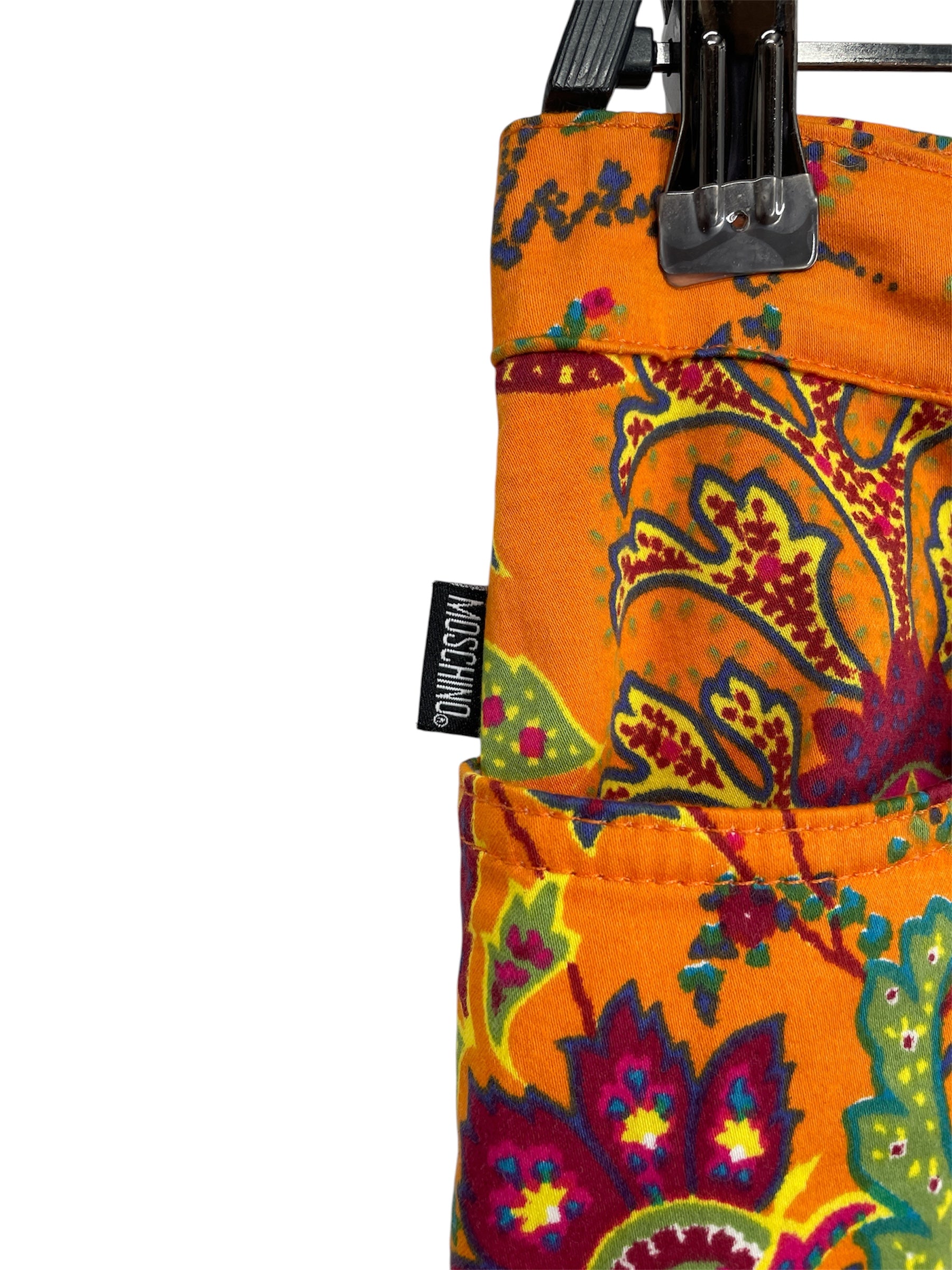 MOSCHINO JEANS/Straight Pants/31/Paisley/Cotton/ORN/BRIGHT PAISLEY MULTICOLOR view 4
