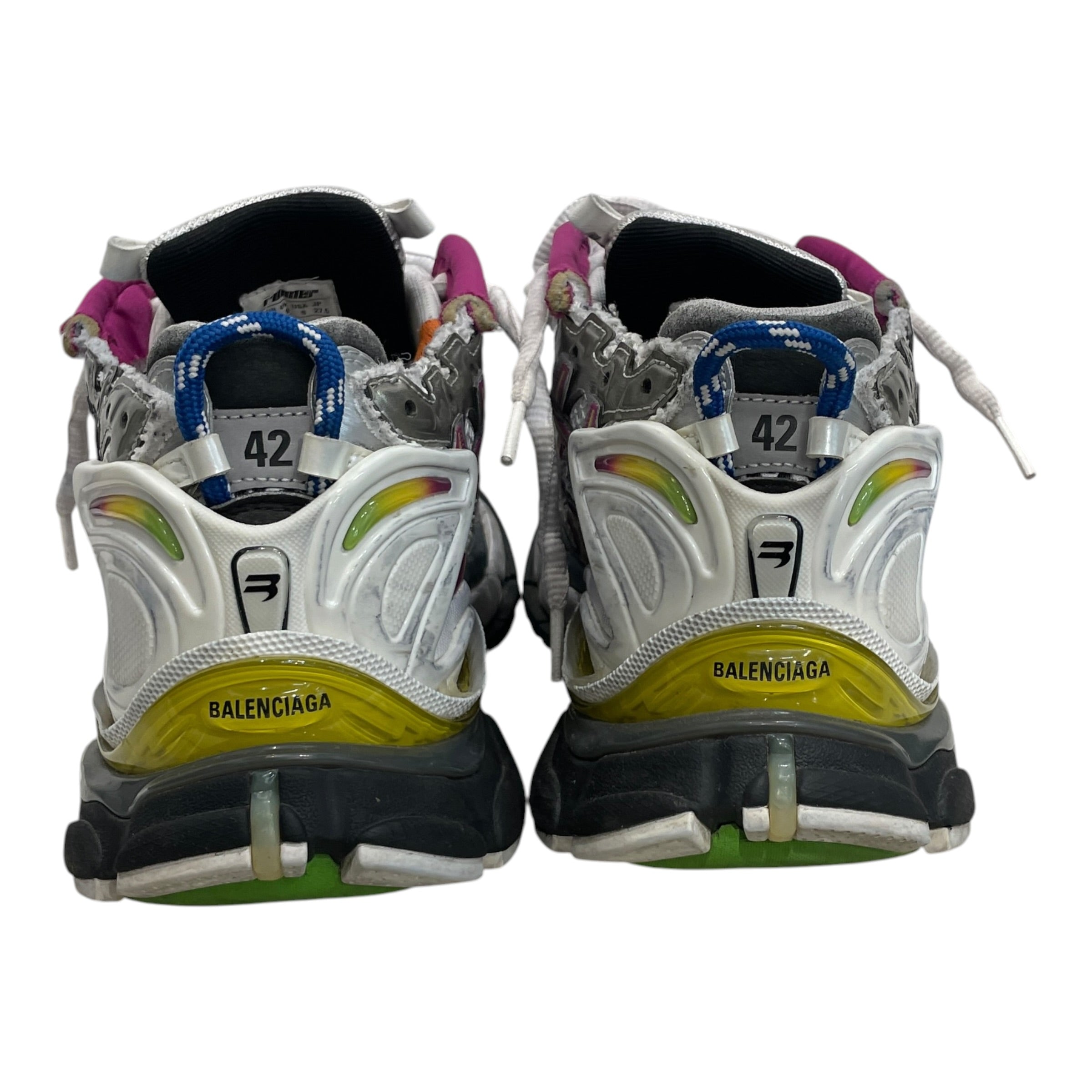 BALENCIAGA/LOW SNEAKERS/EU 42/GRY/RUNNER MULTI view 3