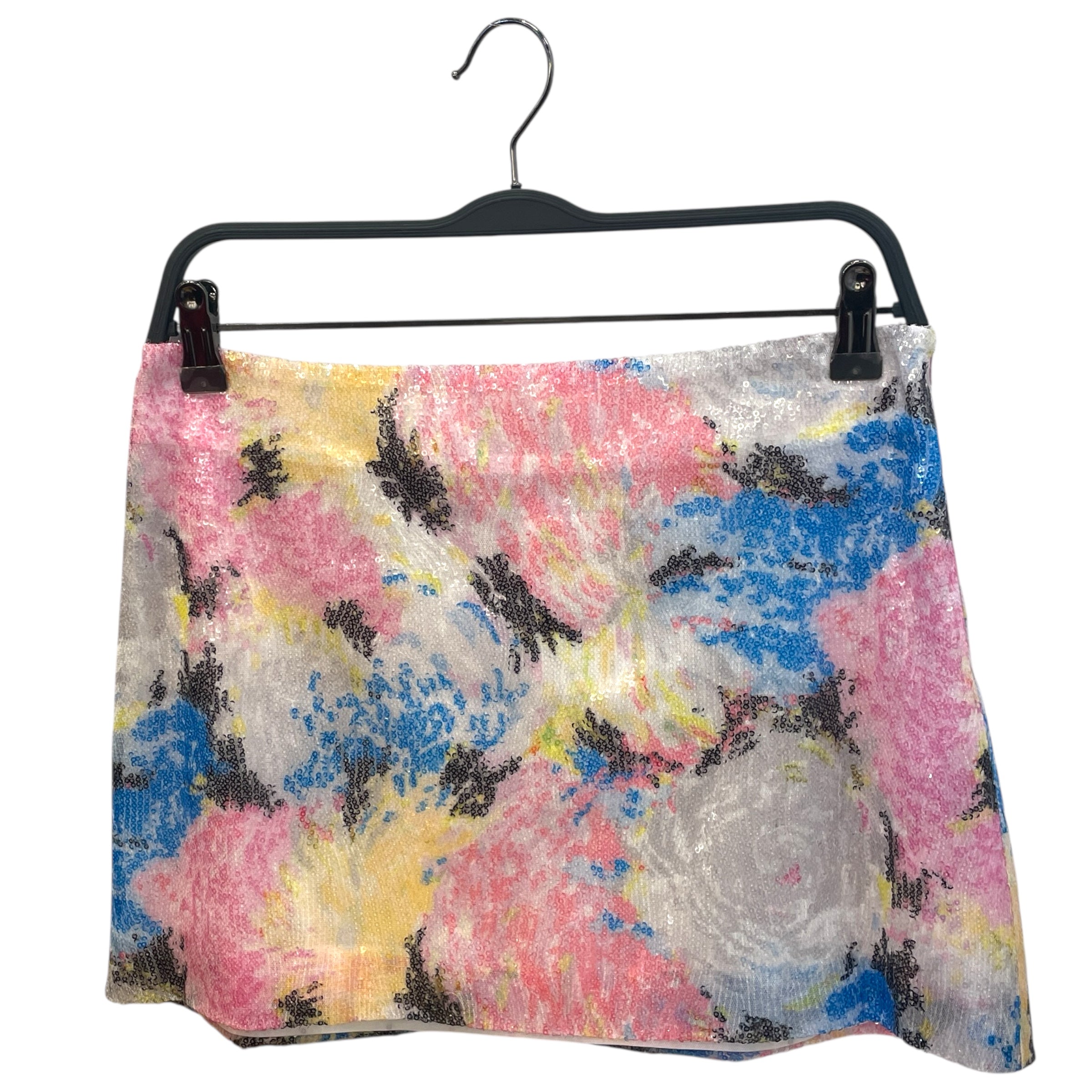 Rosetta Getty/Skirt/2/Glitter/Polyester/MLT/Mini Length/ view 1