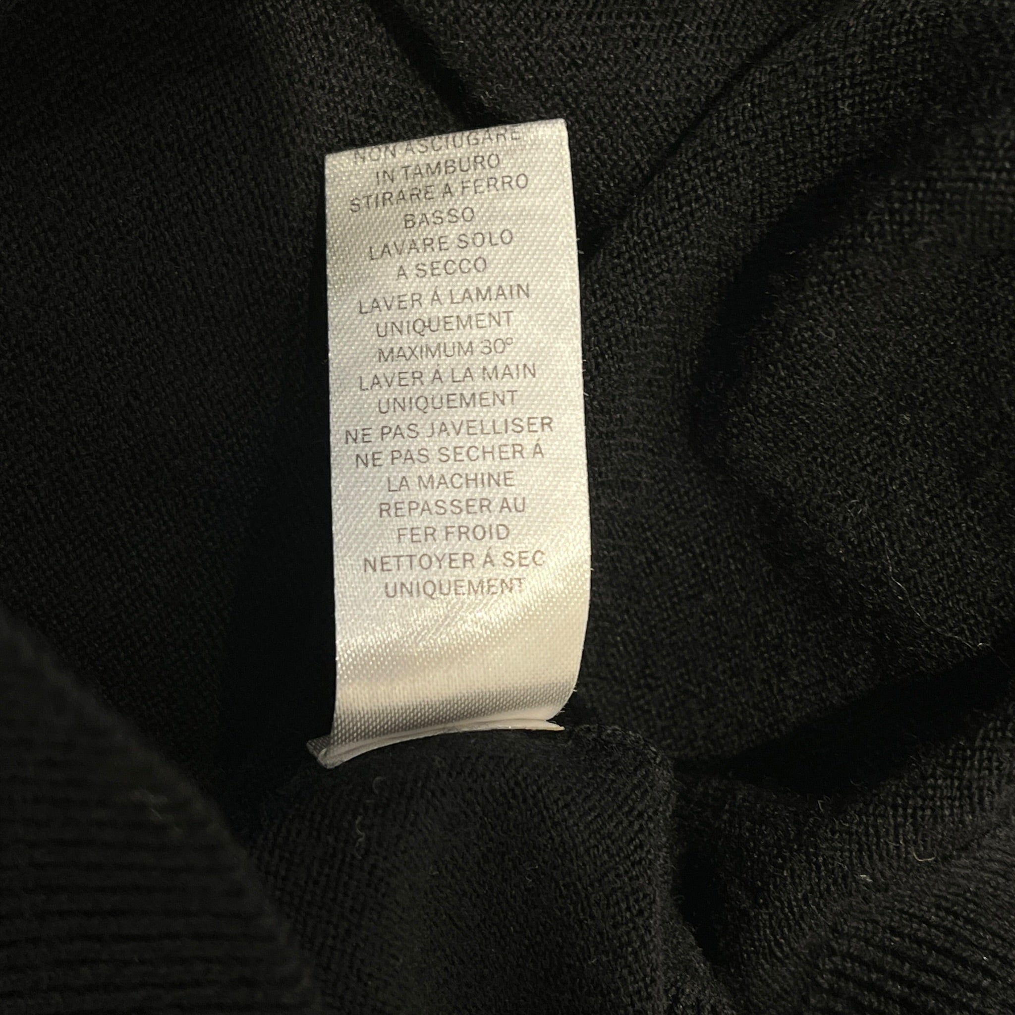 Vivienne Westwood RED LABEL/Cardigan/S/Wool/BLK/BUTTON UP/ORB LOGO view 5