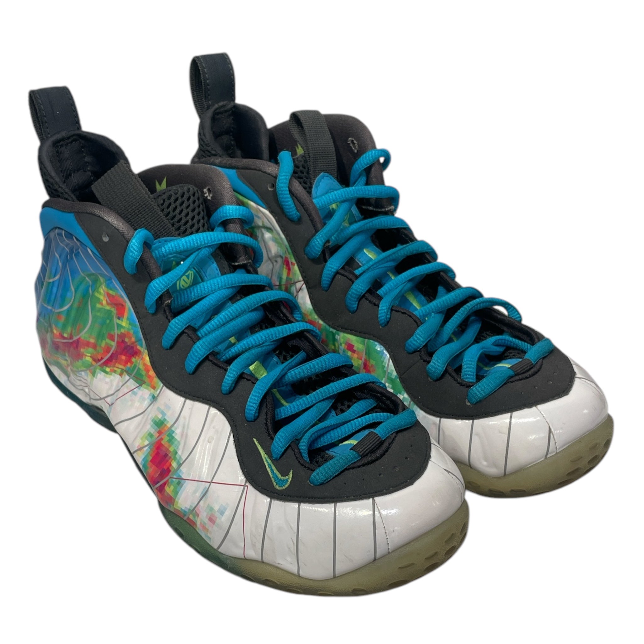 NIKE/Hi-Sneakers/US 9.5/All Over Print/MLT/Air Foamposite One PRM view 1