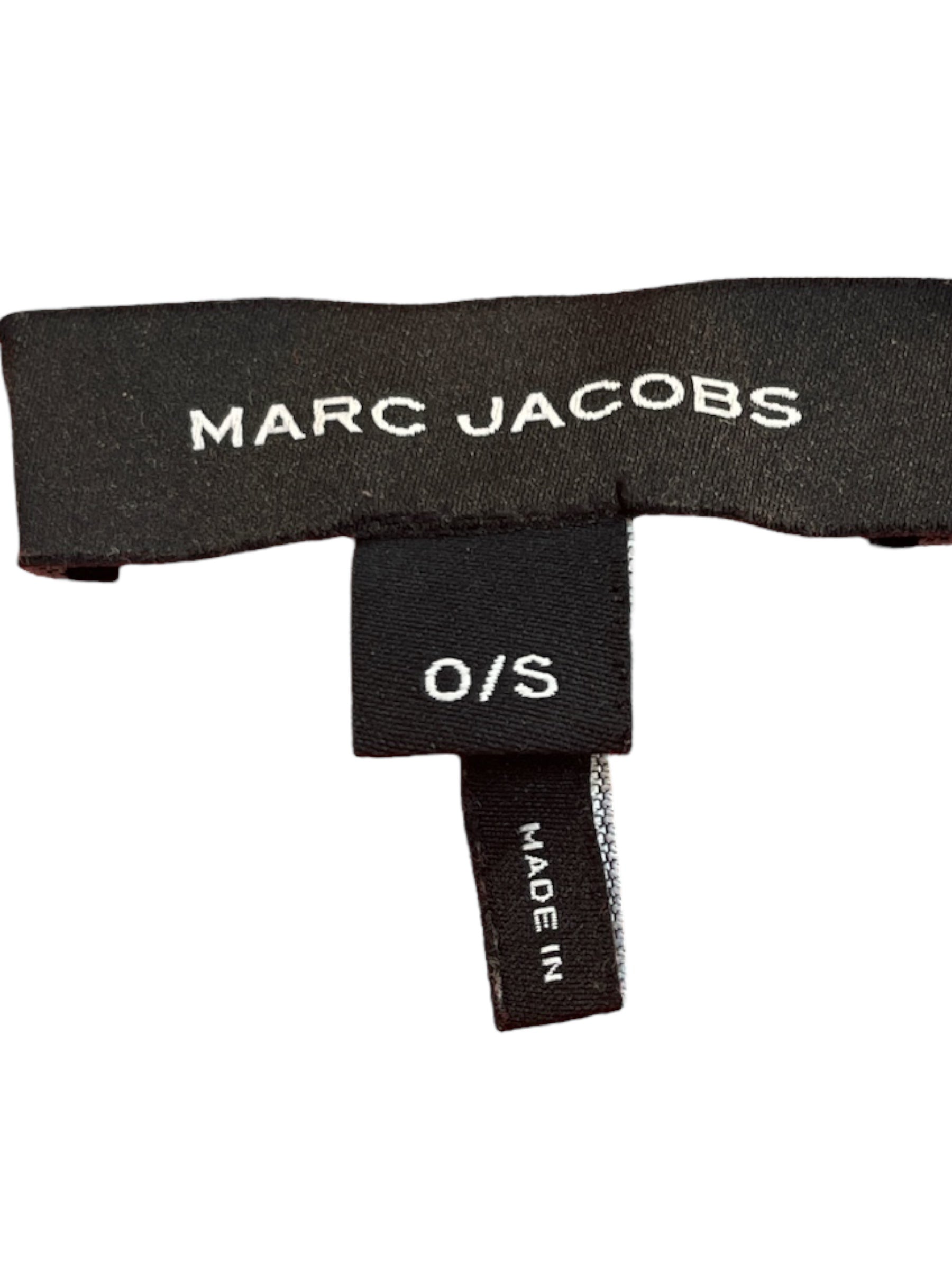 MARC JACOBS/T-Shirt/Cotton/RED/Monogram/RED ORANGE view 3