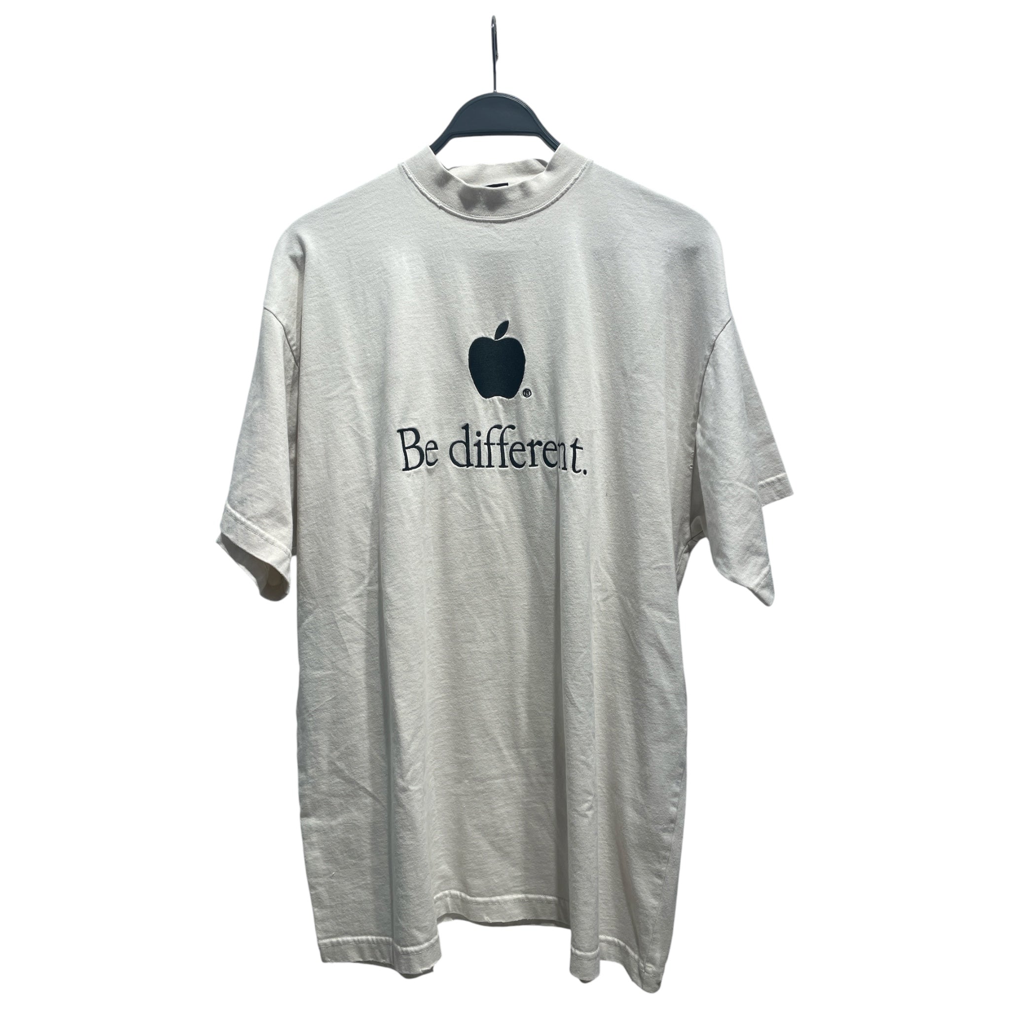 BALENCIAGA/T-Shirt/L/Cotton/CRM/Be different view 1