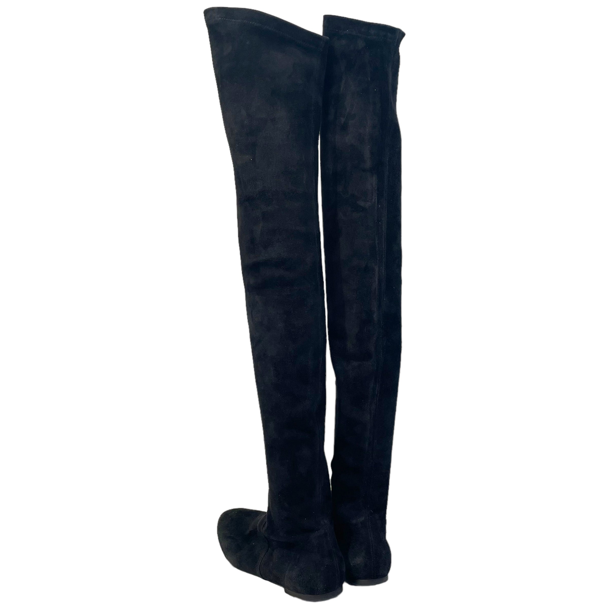 ISABEL MARANT ETOILE/Ankle Boots/EU 38/Suede/BLK/ view 2