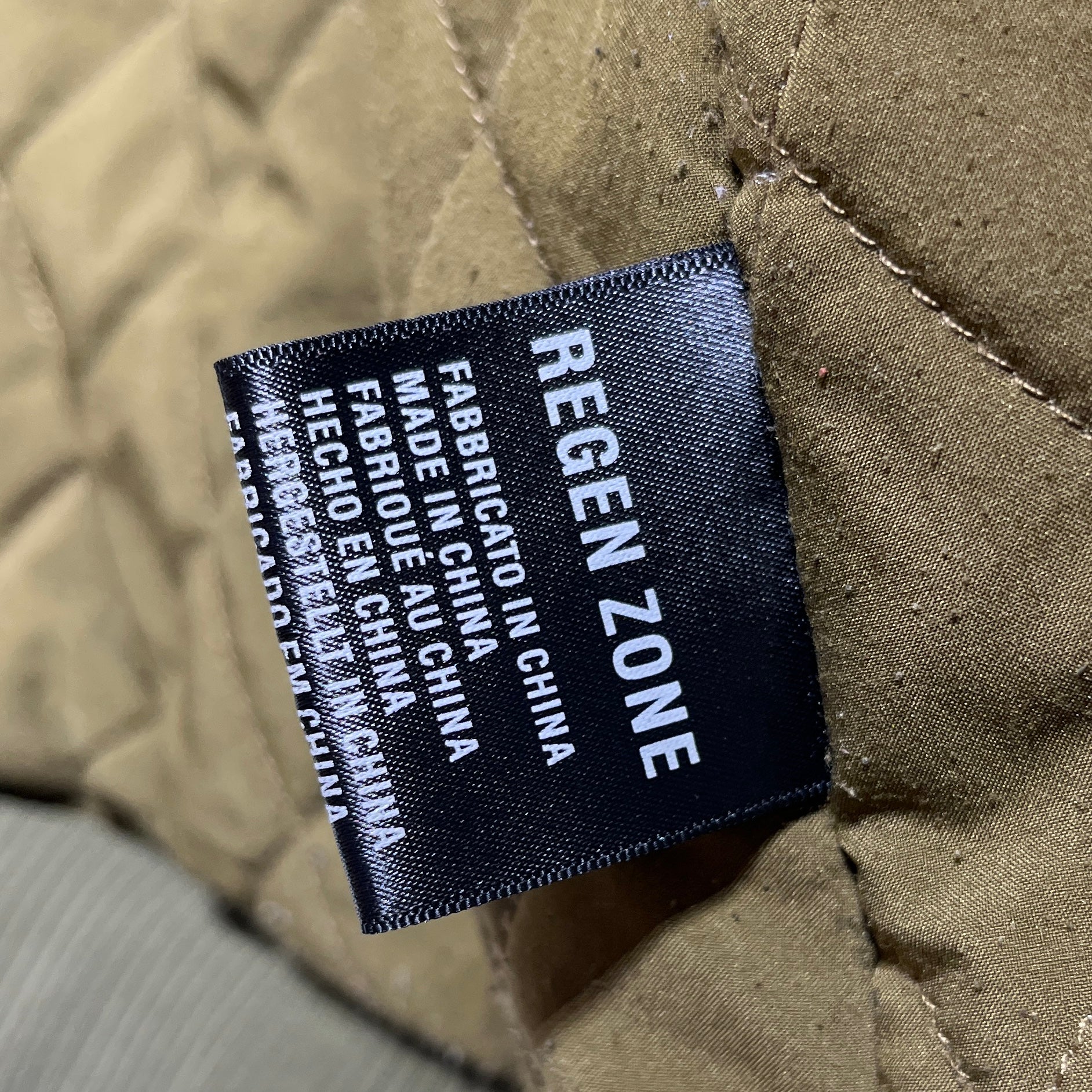 REGEN ZONE COUTURE/Jacket/2/Cotton/GRN/Camouflage/FUR COLLAR view 4