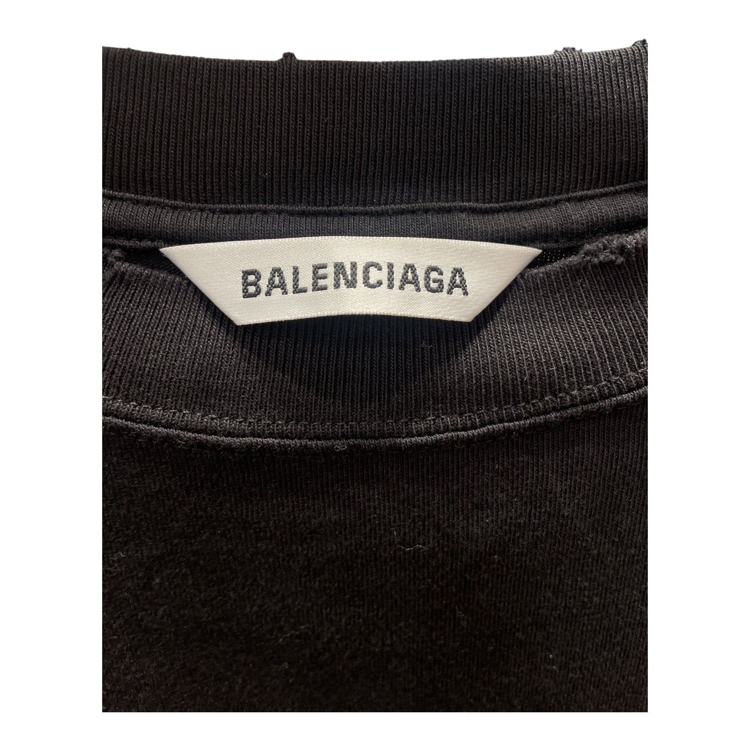 BALENCIAGA/T-Shirt/XXS/Cotton/BLK/Graphic/I LOVE DOGS view 3
