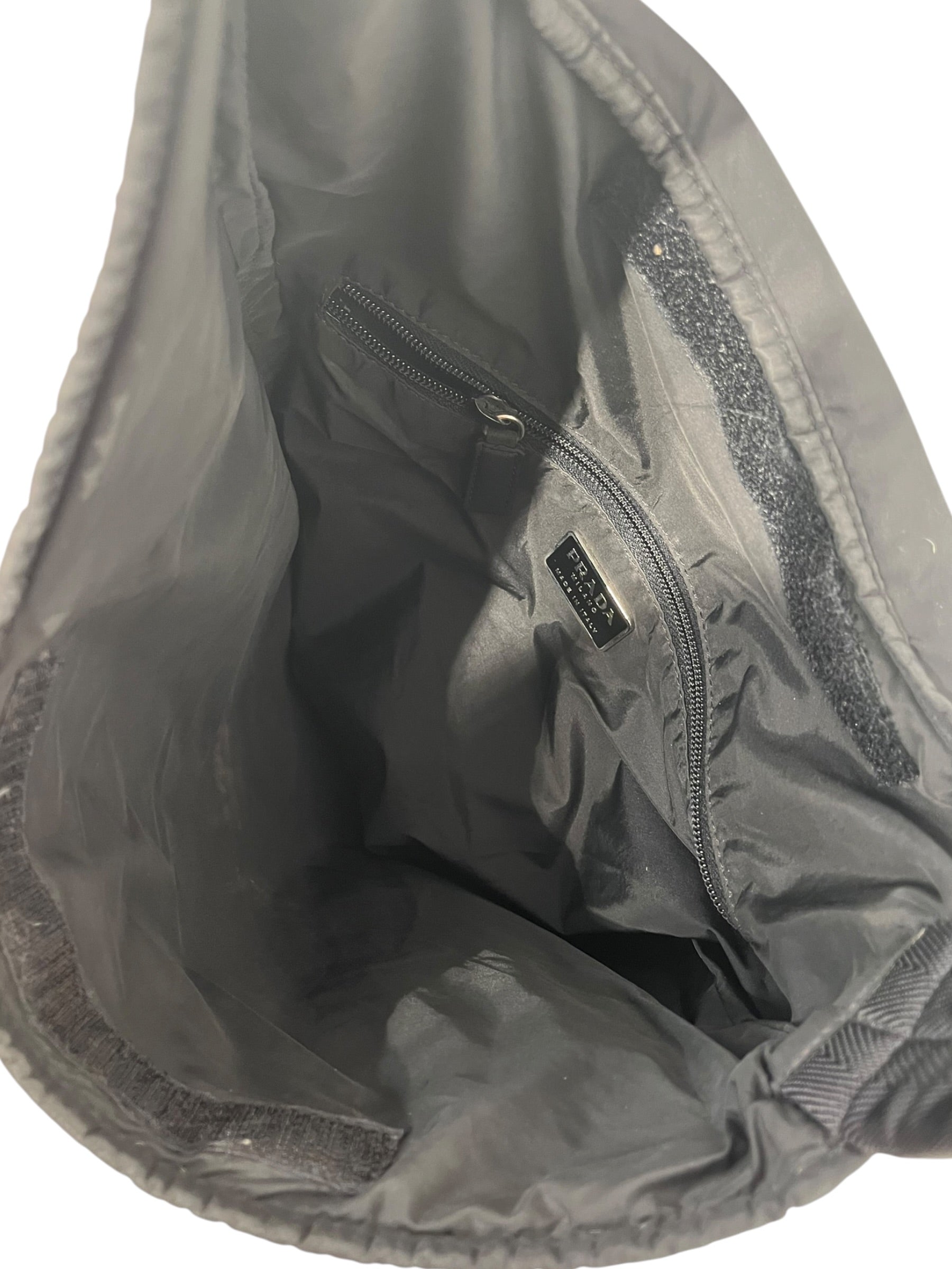 PRADA/Cross Body Bag/Fur/WHT/RABBIT FUR NYLON view 6