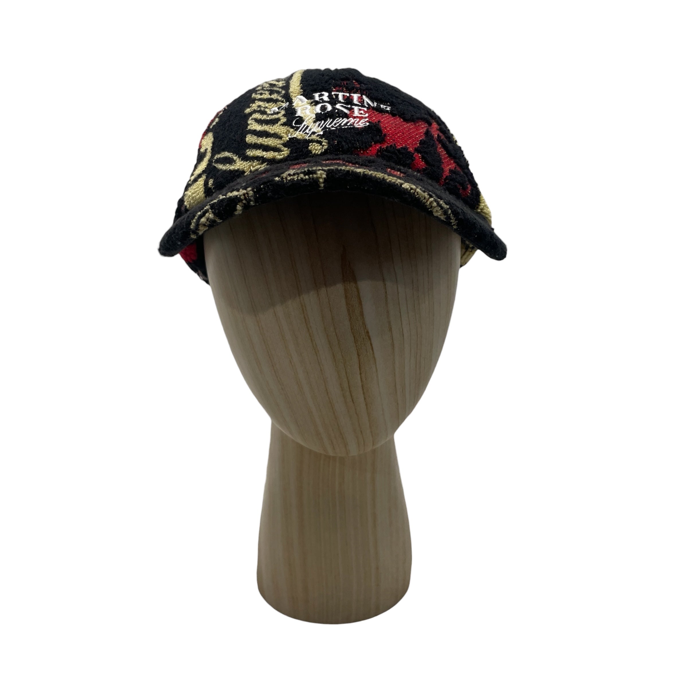MARTINE ROSE/Hat/All Over Print/Acrylic/BLK/ view 1