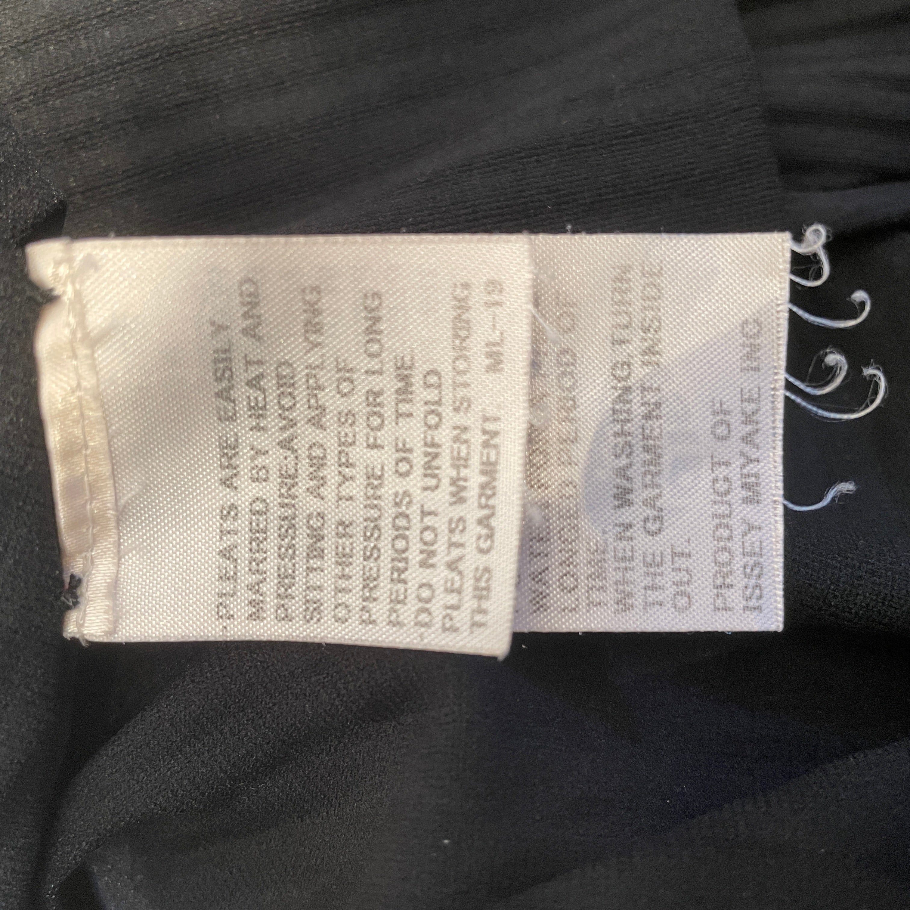 ISSEY MIYAKE/Camisole Dress/M/Polyester/BLK/ view 4