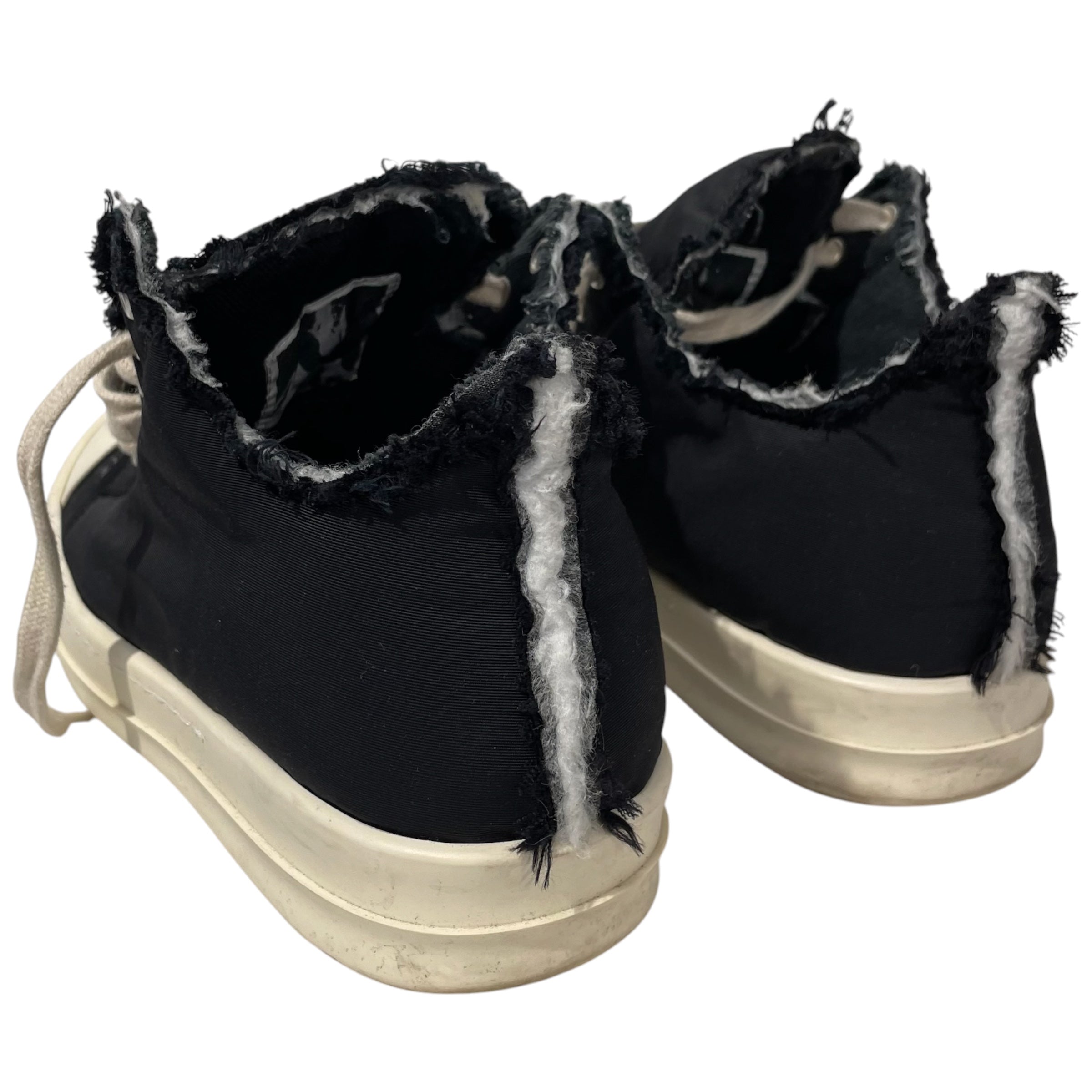 Rick Owens/Low-Sneakers/US 6.5/Cotton/BLK/DS02A3802 view 2