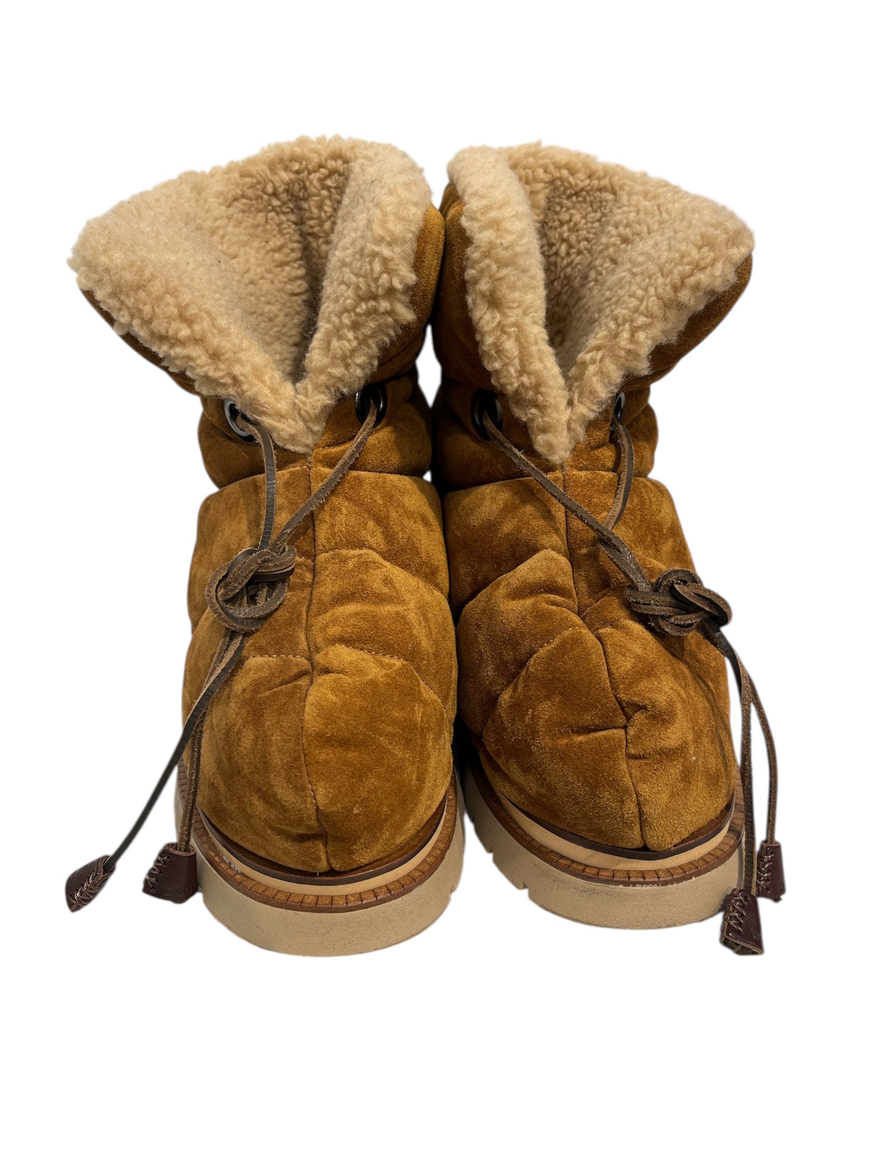 DSQUARED2/Boots/EU 40/Cotton/BEG/puffy ankle boot sherpa view 3