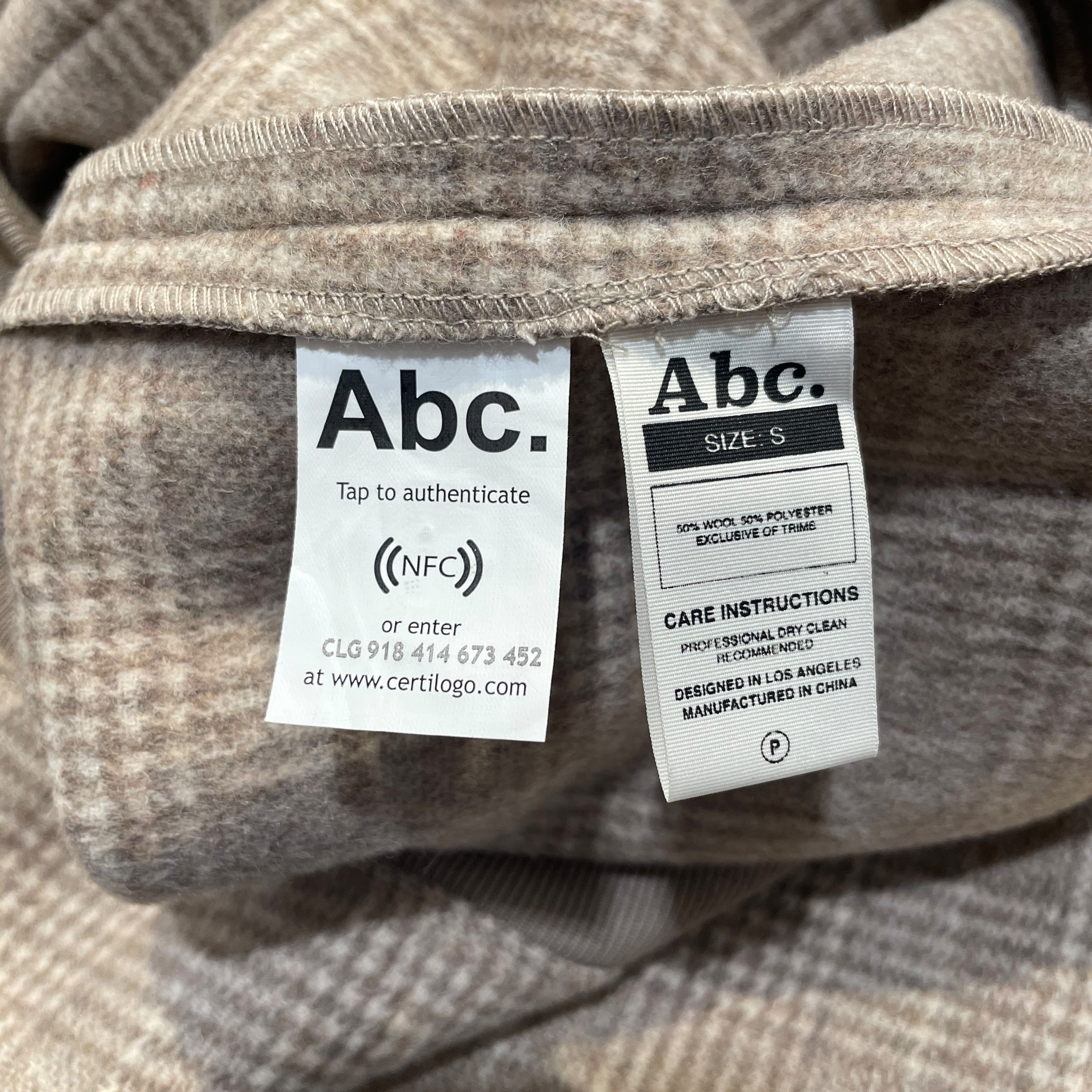 Advisory Board Crystals/Hoodie/S/Plaid/Tweed/BEG/ view 4