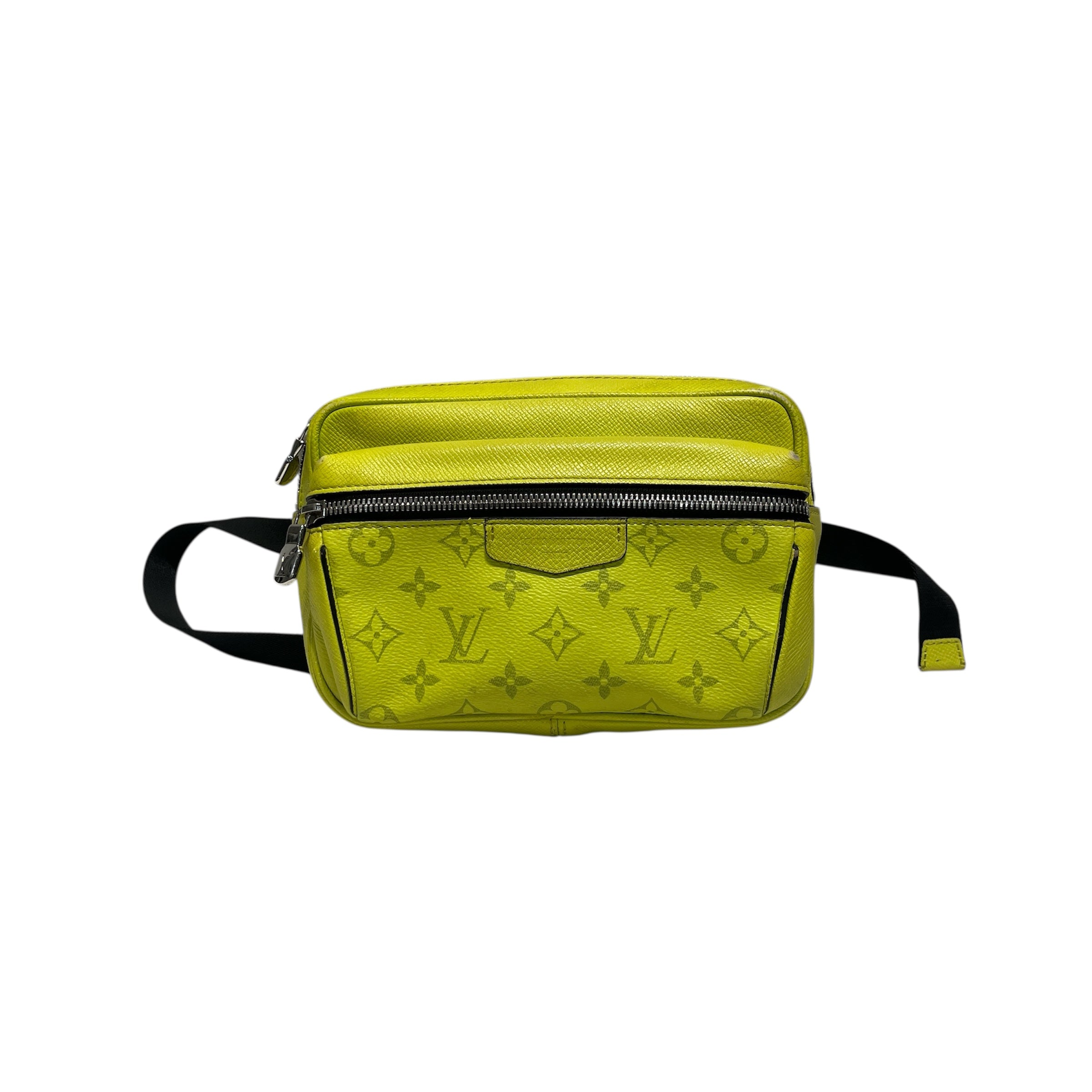 LOUIS VUITTON/Fanny Pack/Monogram/Leather/YEL/F0-0199/ SILV DETAILS/BUCKLE view 1