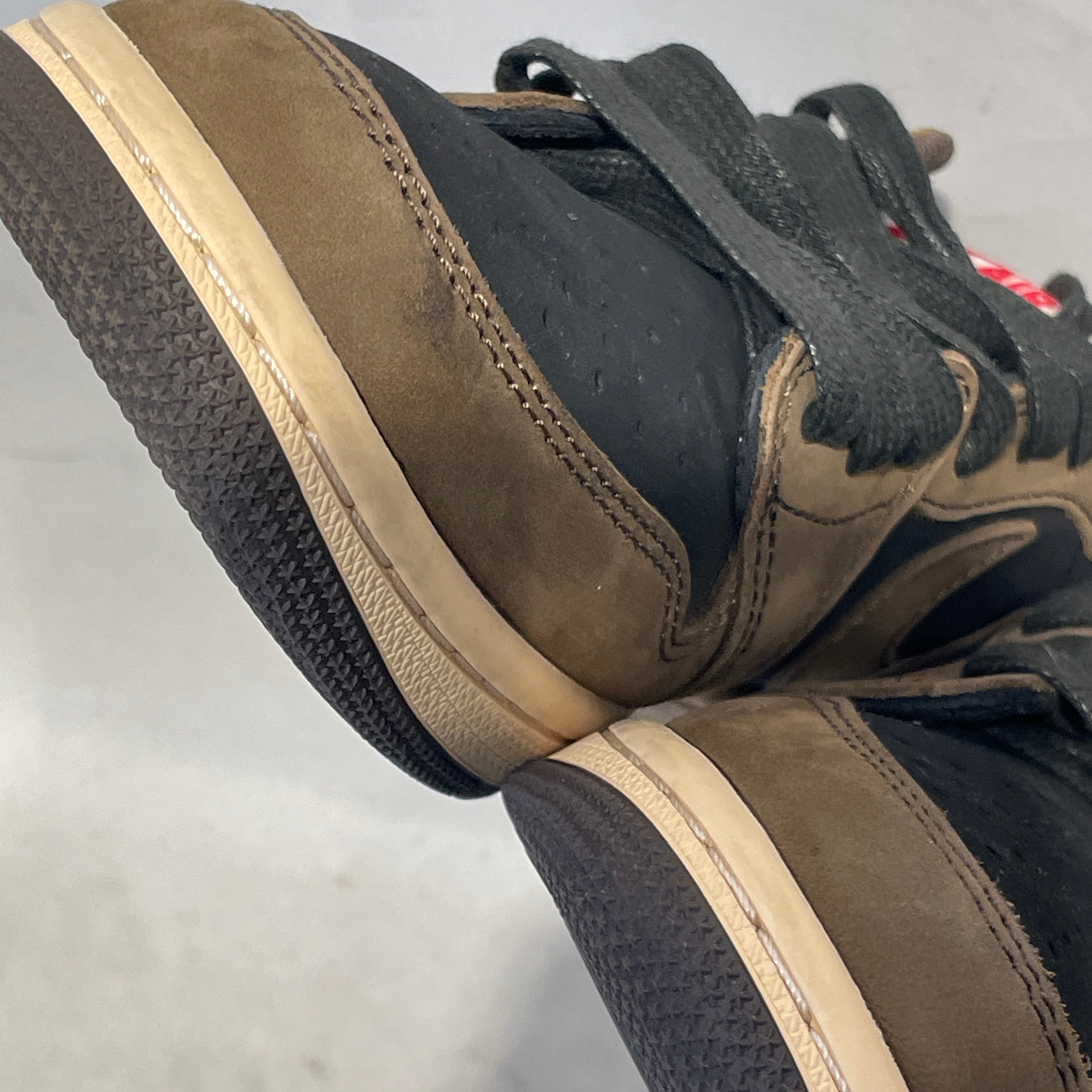 NIKE/Low-Sneakers/US 8/Suede/BRW/JORDAN 1 MOCHA TRAVIS SCOTT view 10