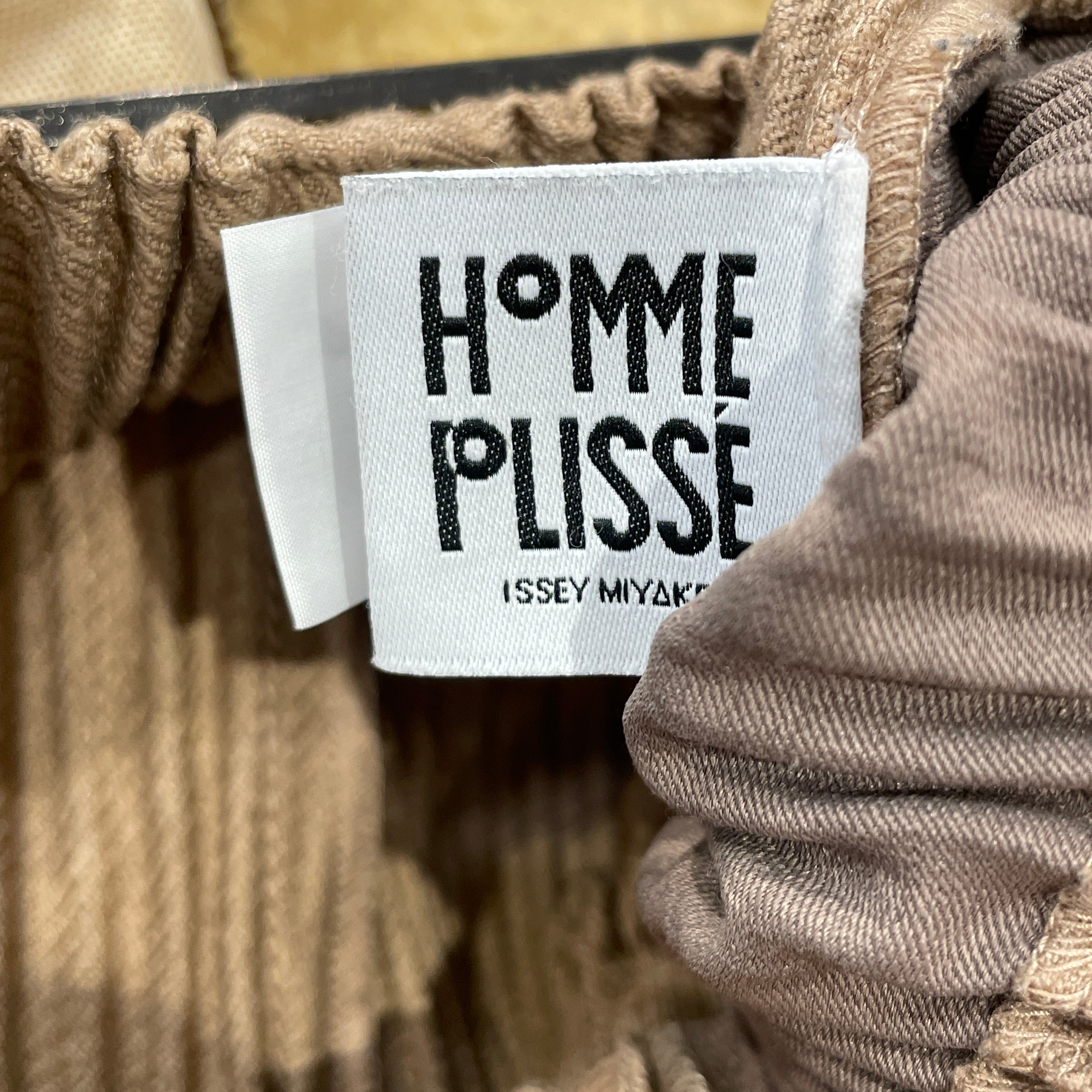 HOMME PLISSE ISSEY MIYAKE/Straight Pants/3/Polyester/CML/ view 3