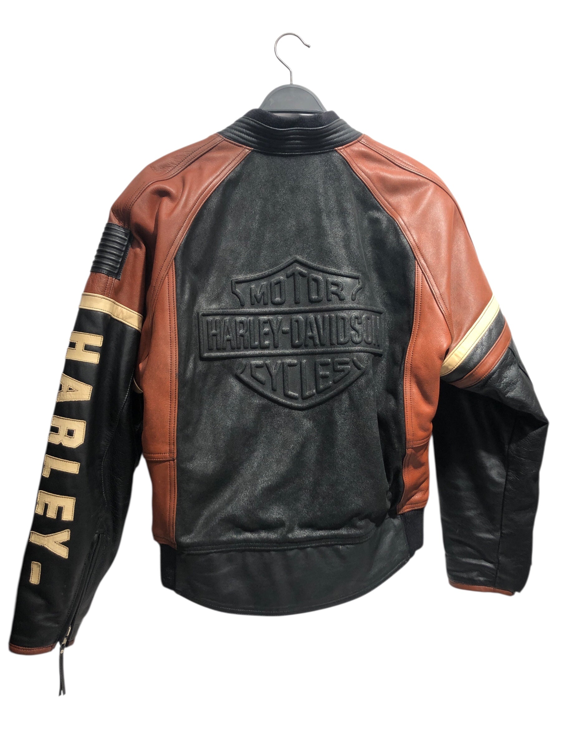 HARLEY DAVIDSON/Leather Jkt/L/Leather/BLK/ view 2