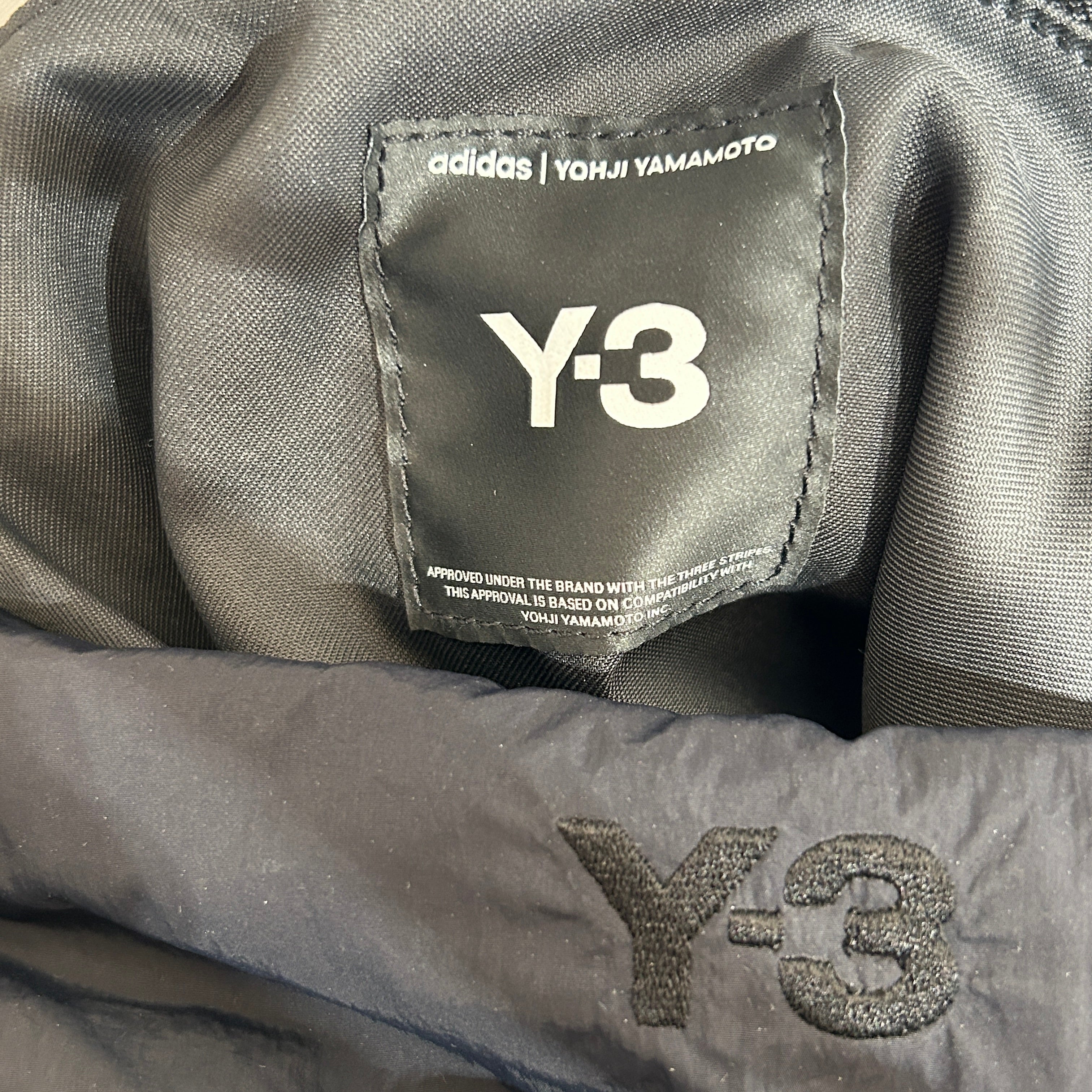 Y-3/Cross Body Bag/Nylon/BLK/Cinch Bag view 4