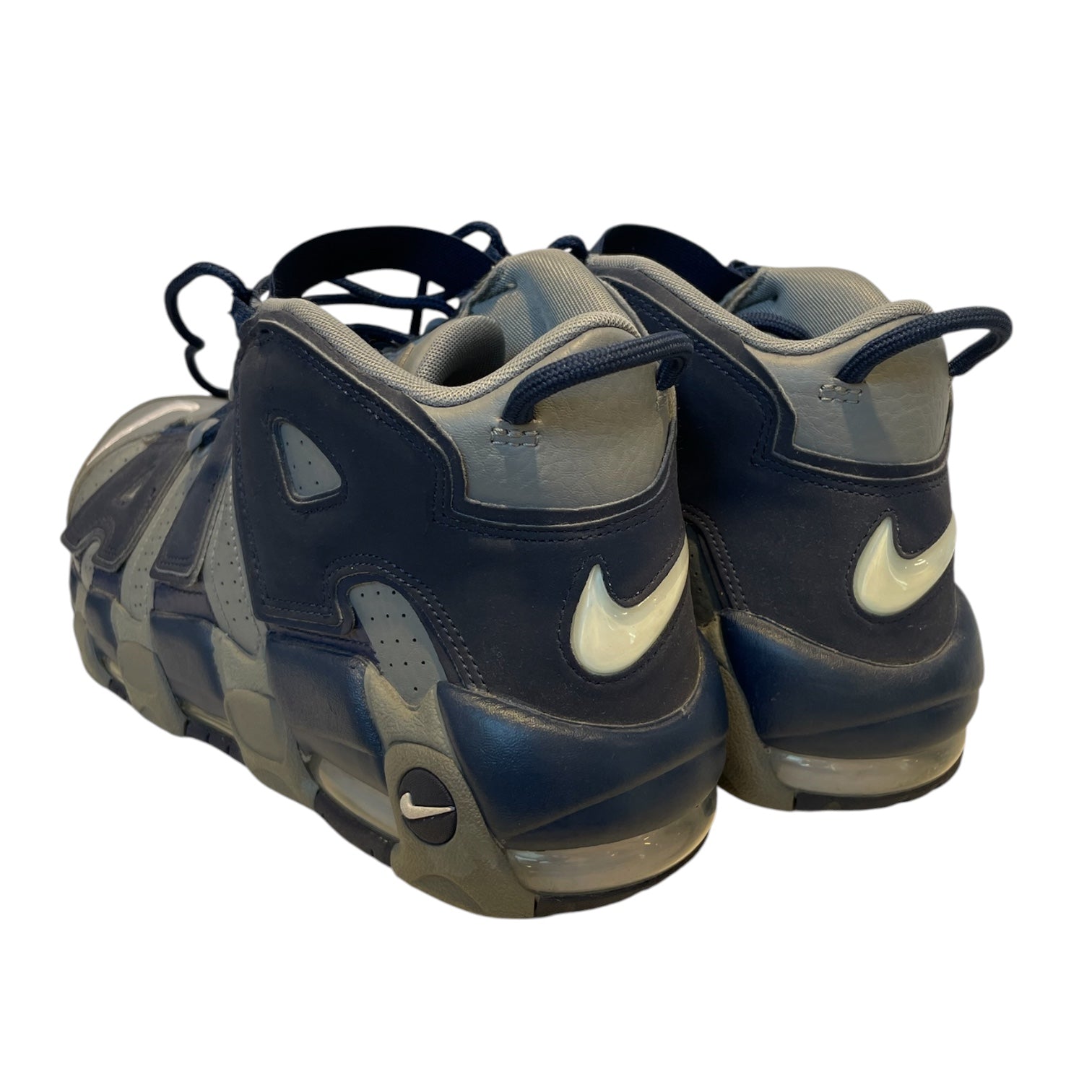 NIKE/Hi-Sneakers/US 10.5/Leather/NVY/UPTEMPO GRAY&NAVY view 2