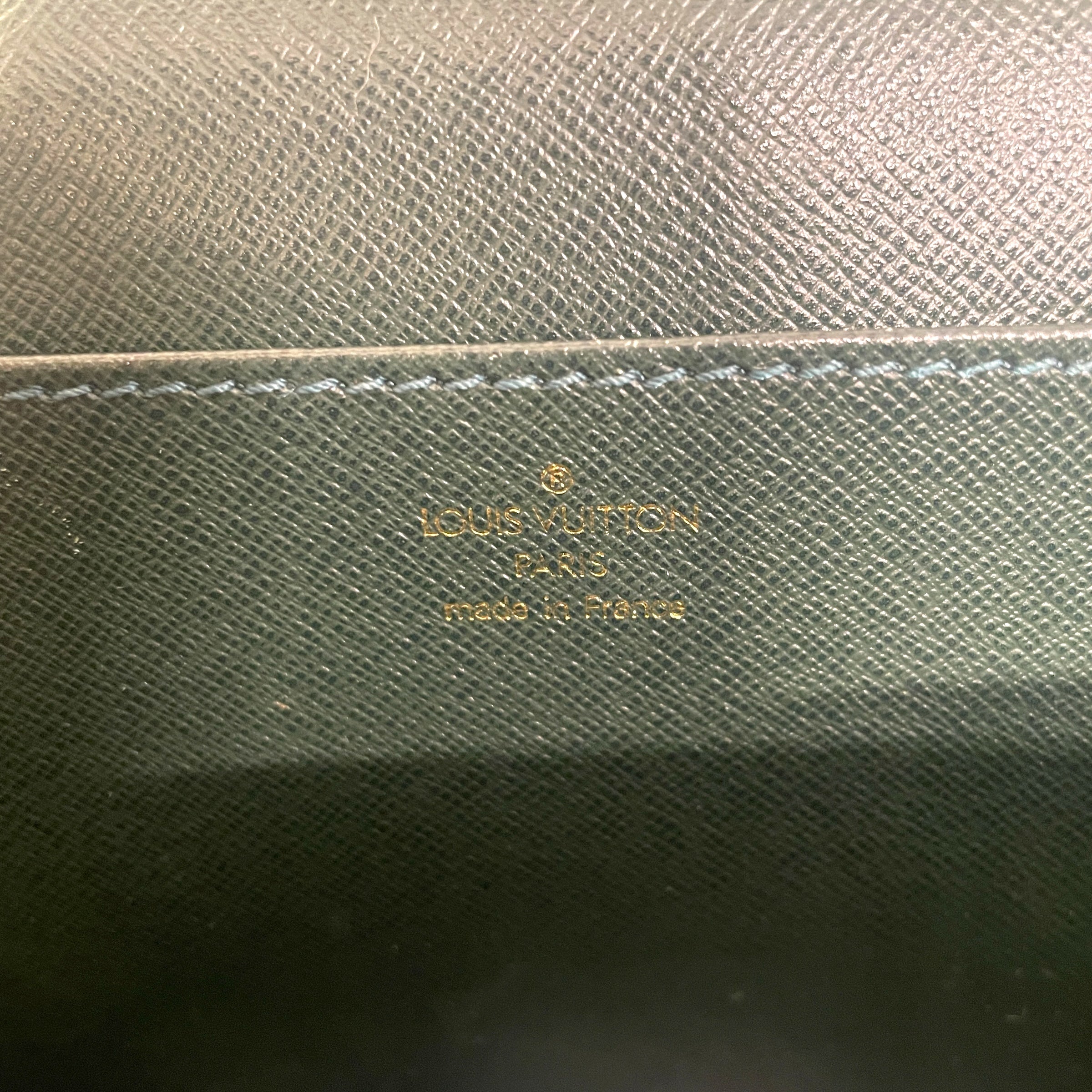 LOUIS VUITTON/Briefcase/Animal Pattern/Leather/GRN/Taiga 2010 view 8