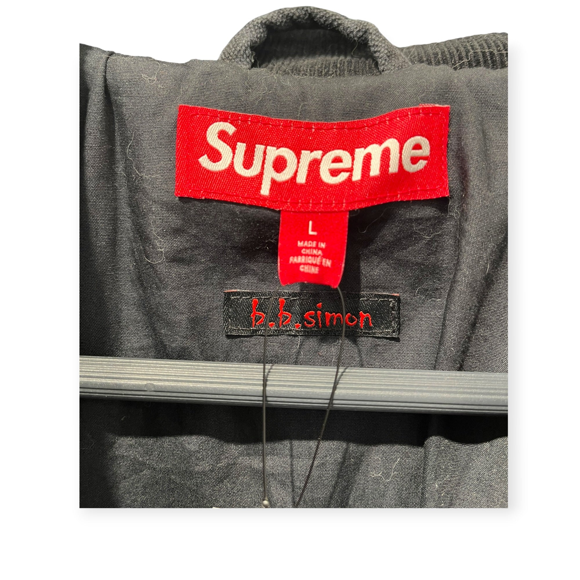 Supreme/b.b.simon/Jacket/L/Cotton/BLK/STUDDED WORK JKT view 8