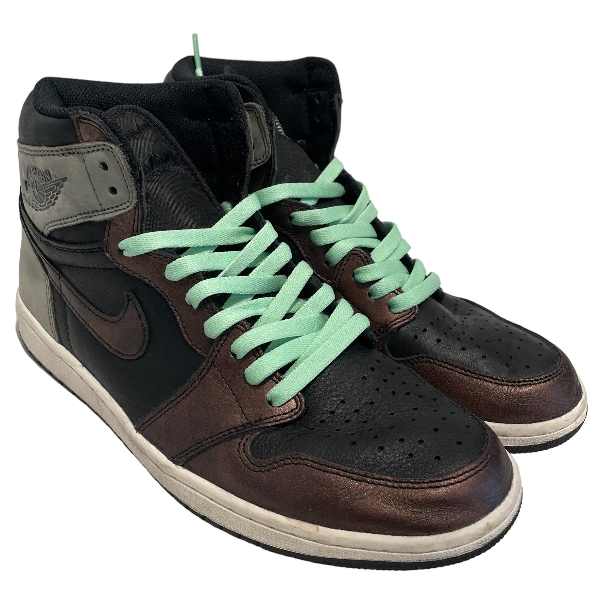 Jordan/Hi-Sneakers/US 11/Leather/BLK/Jordan 1 Army Rust Shadow view 1