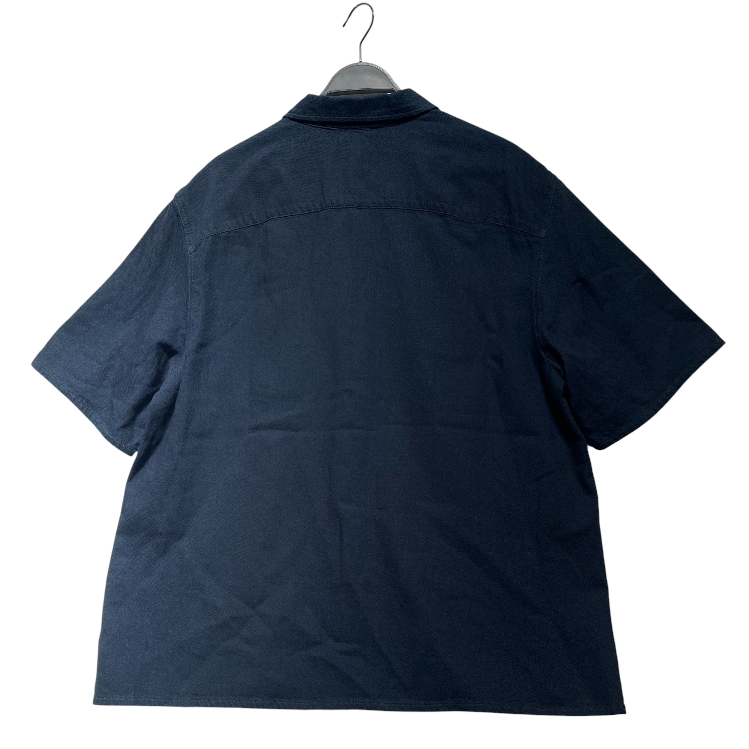 THE ROW/SS Shirt/L/Cotton/NVY/ view 3