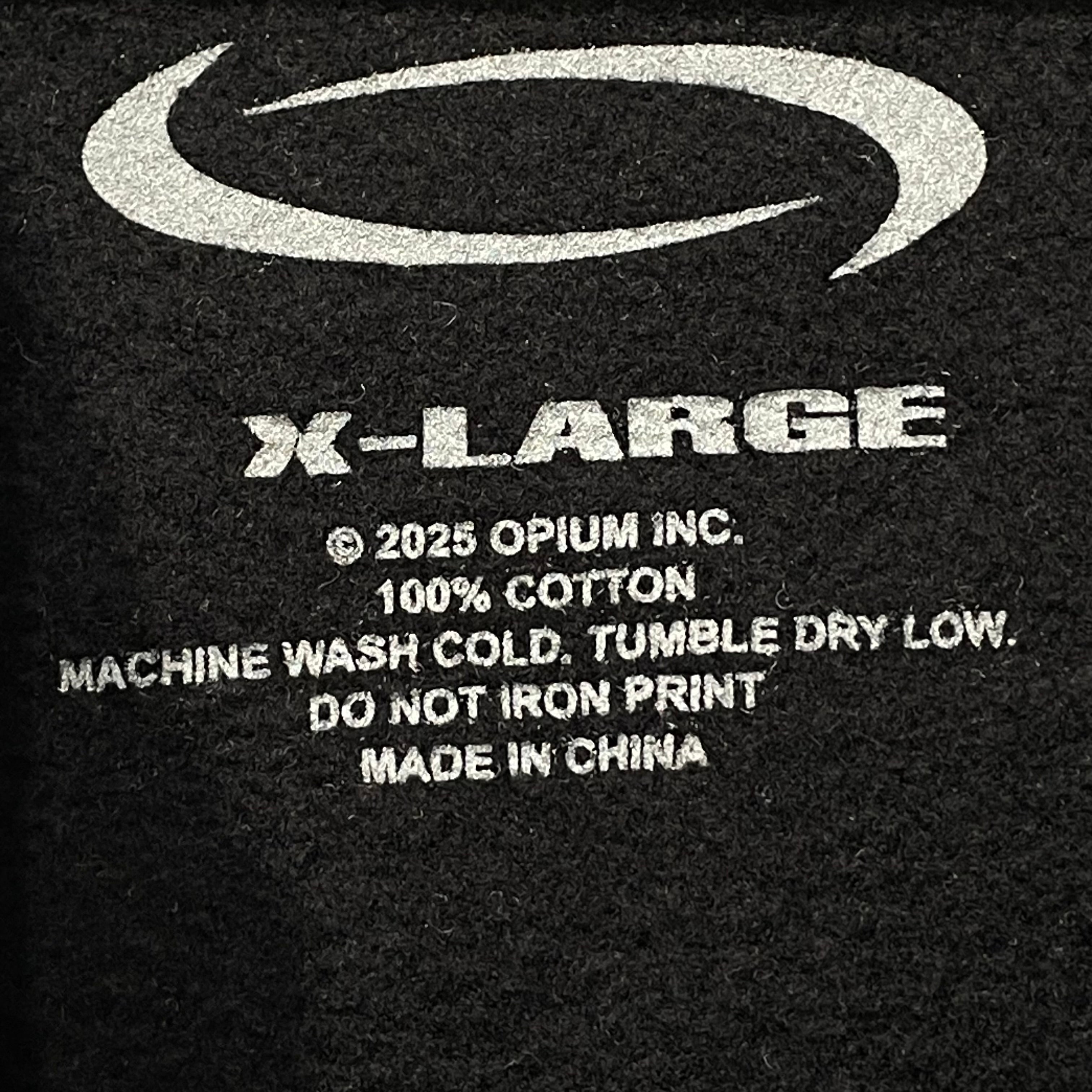 OPIUM/Zip Up Hoodie/XL/All Over Print/Cotton/BLK/ANTAGONIST 2.0 Hoodie view 4