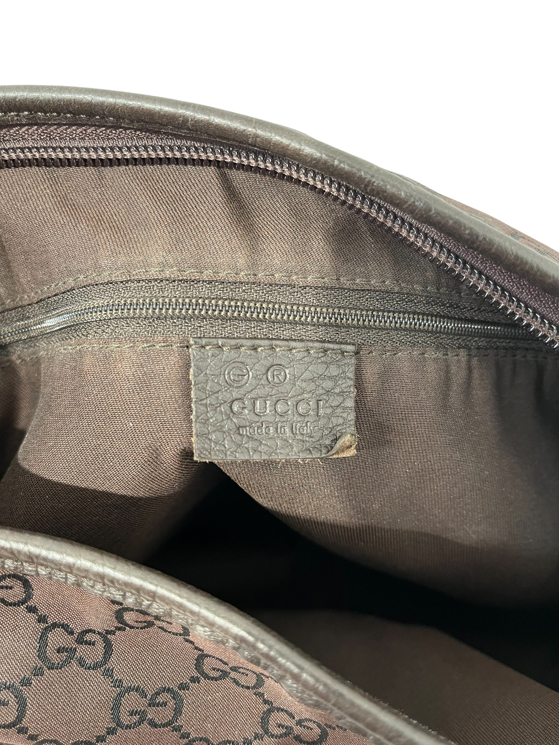GUCCI/Cross Body Bag/Monogram/Cotton/BRW/268642 467891 view 3