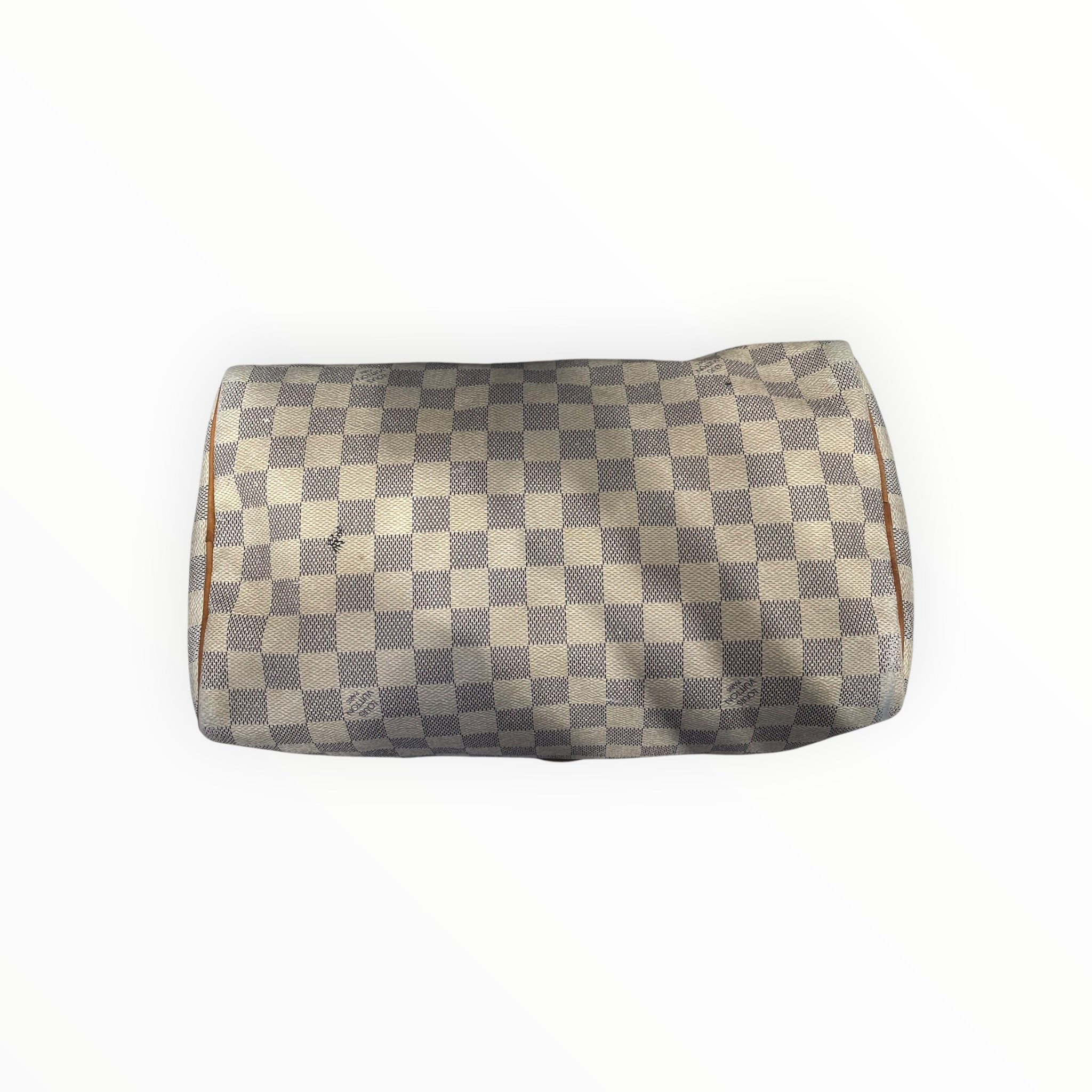 LOUIS VUITTON/Clutch Bag/Monogram/Leather/WHT/speedy 25 view 6