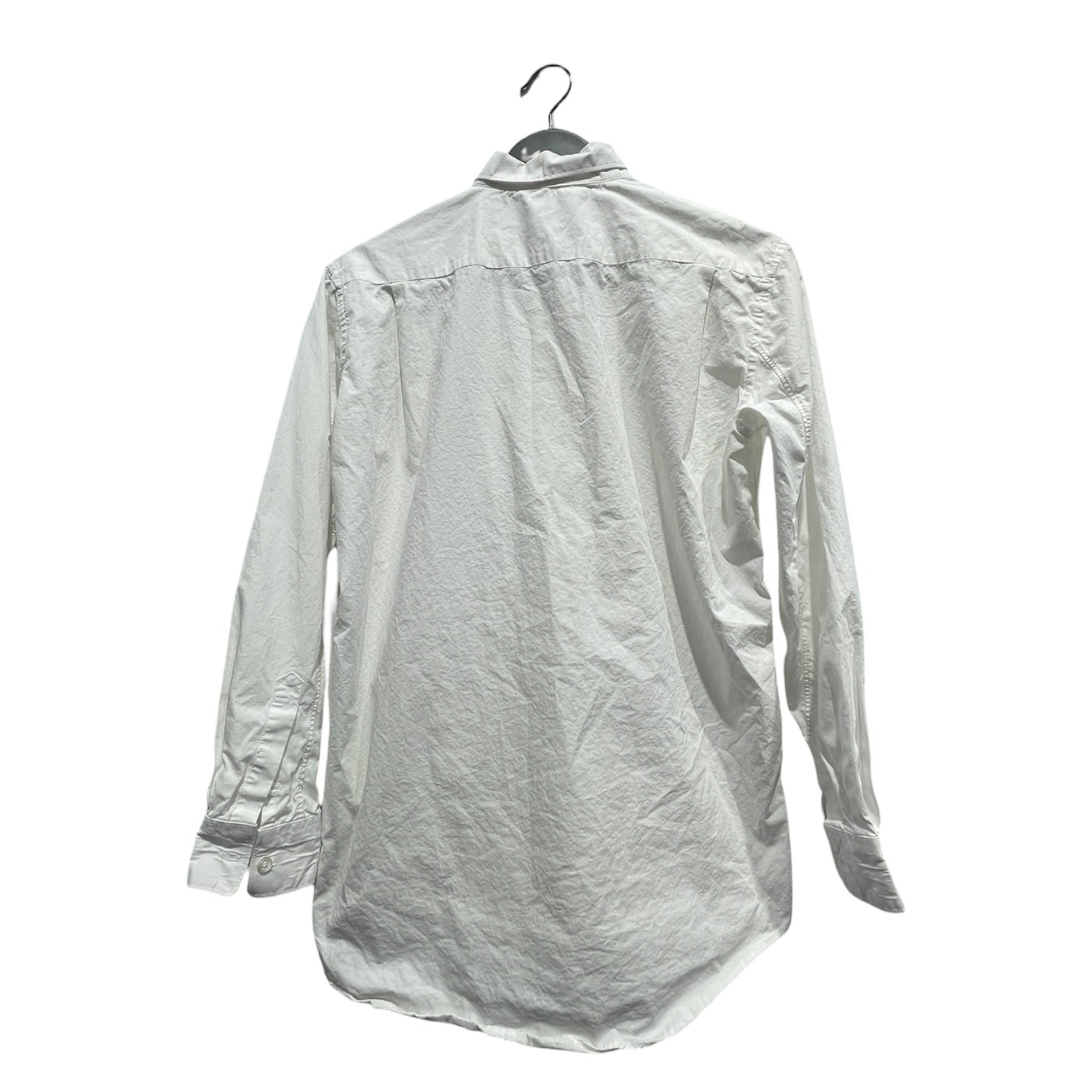 COMME des GARCONS/LS Shirt/M/Cotton/WHT/White Button Up w/ Black Heart view 2