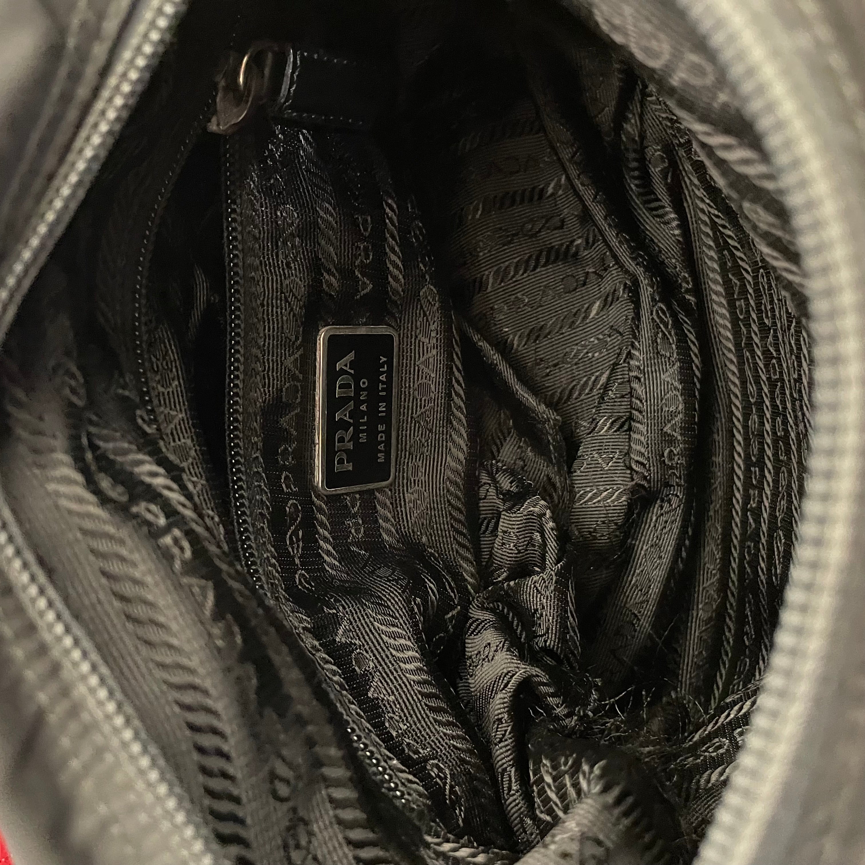 PRADA/Cross Body Bag/Nylon/BLK/messuto small view 5