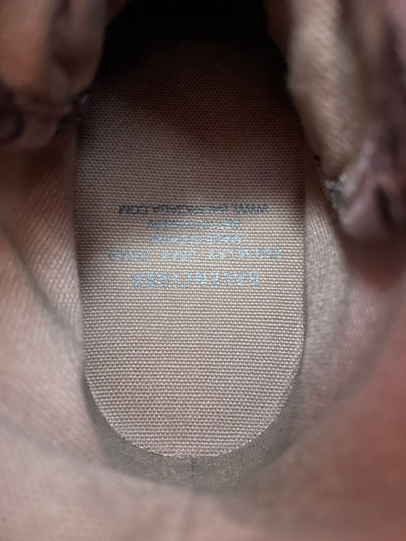 BALENCIAGA/Hi-Sneakers/EU 35/Monogram/Cotton/BRW/PARIS