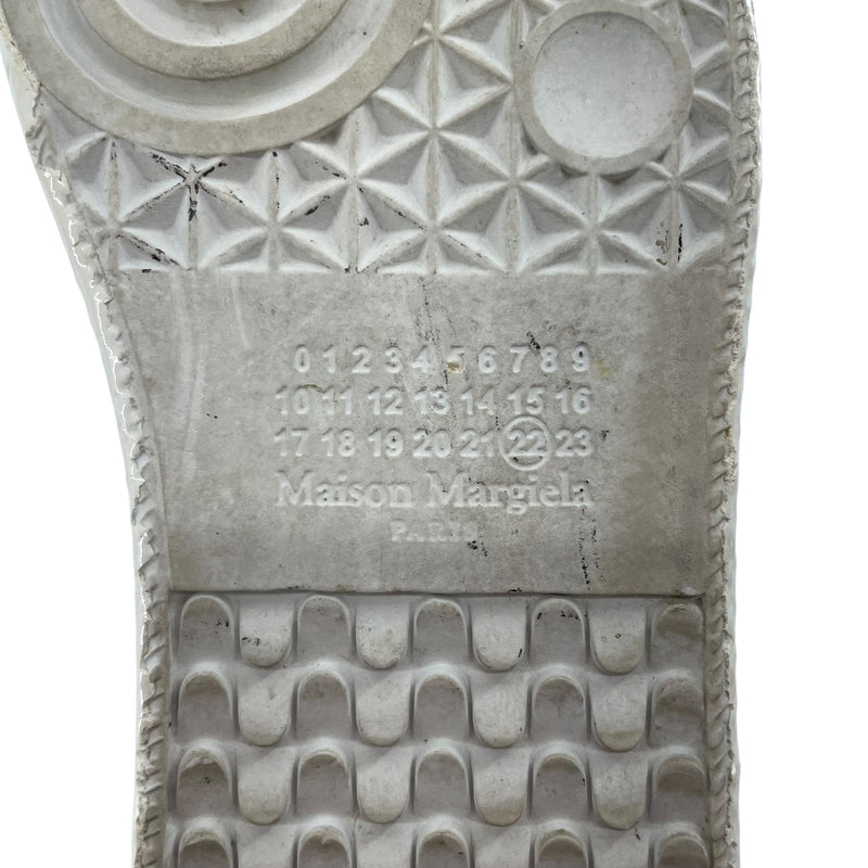 Maison Margiela/Low-Sneakers/EU 39/Polyester/WHT/PATENT REPLICA GATS