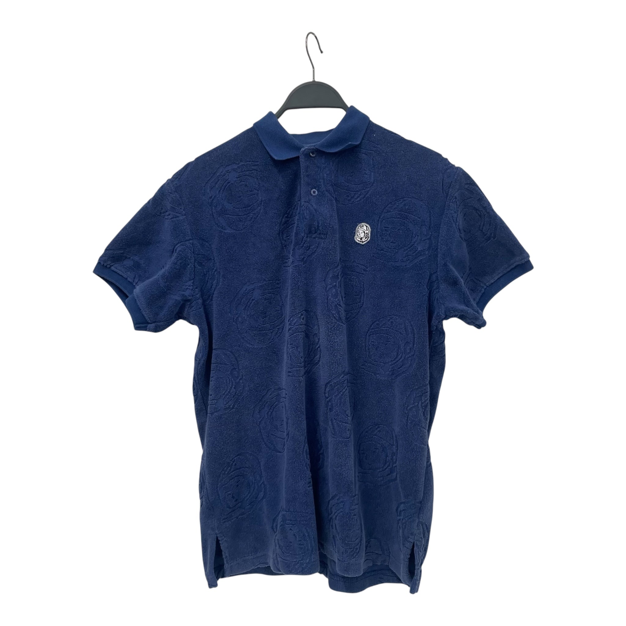 BILLIONAIRE BOYS CLUB/Polo Shirt/M/Cotton/BLU/All Over Print/ view 1