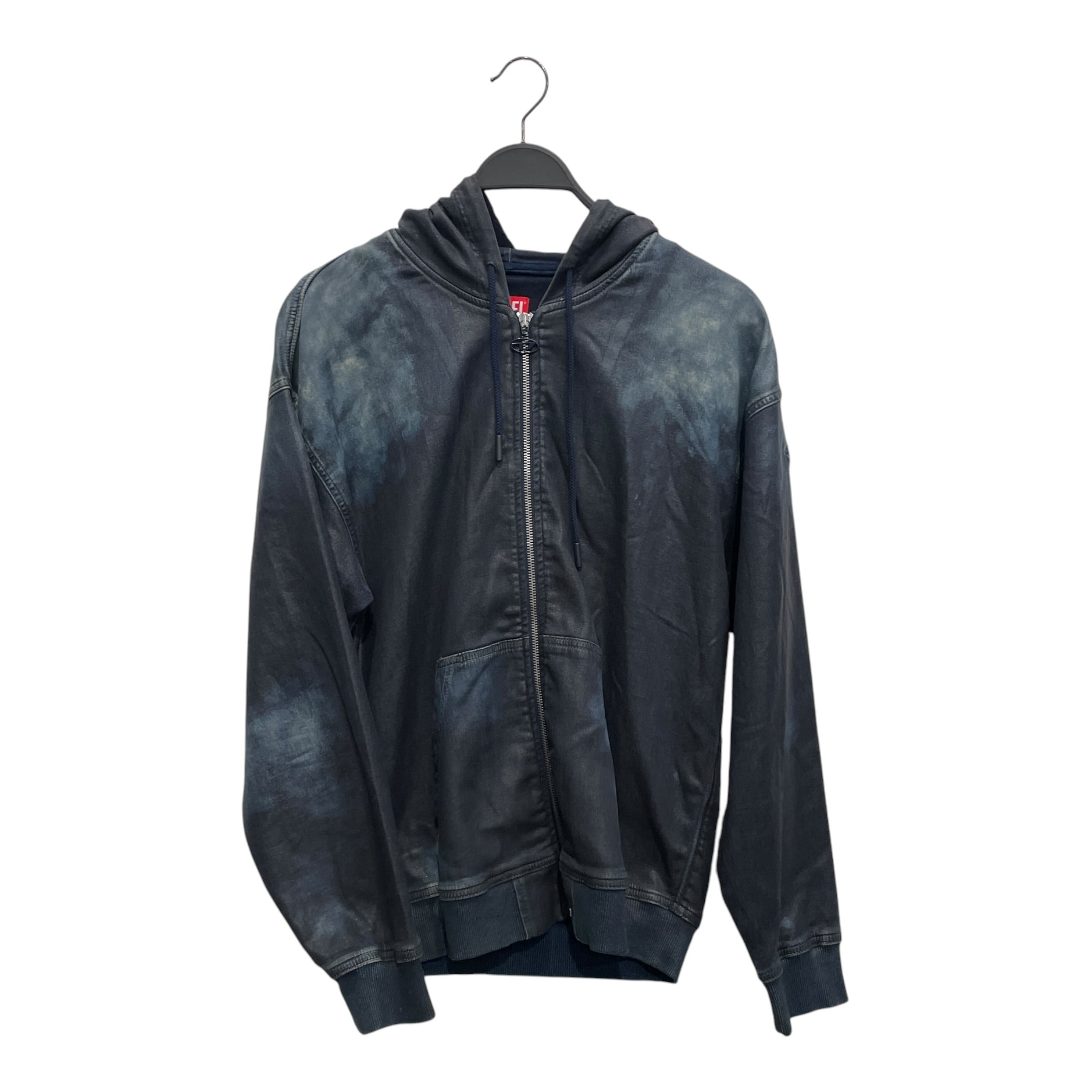 DIESEL/Jacket/XS/Cotton/NVY/COATED COTTON/DENIM PRINTED view 1