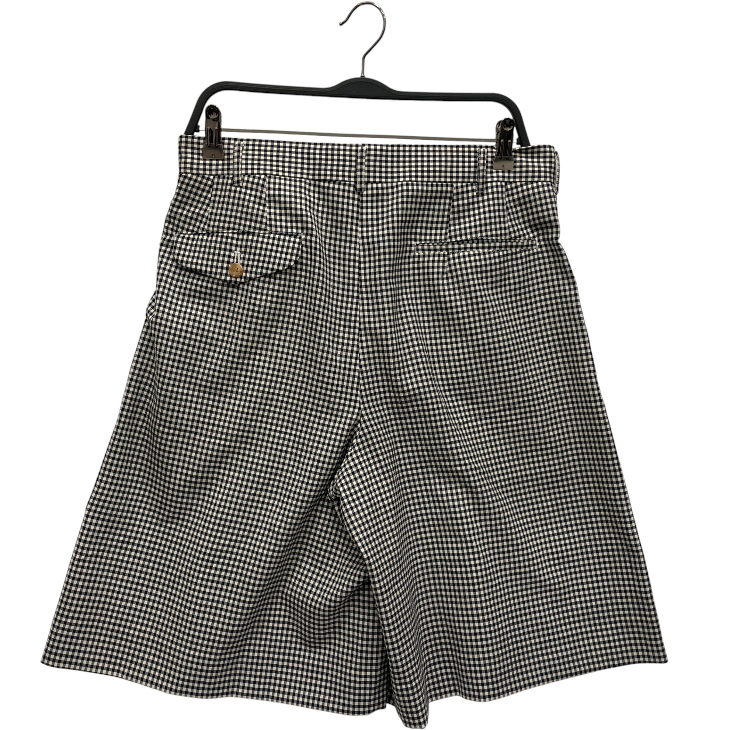 COMME des GARCONS HOMME PLUS/Shorts/S/Wool/WHT/Gingham Check/PA-P020 view 2