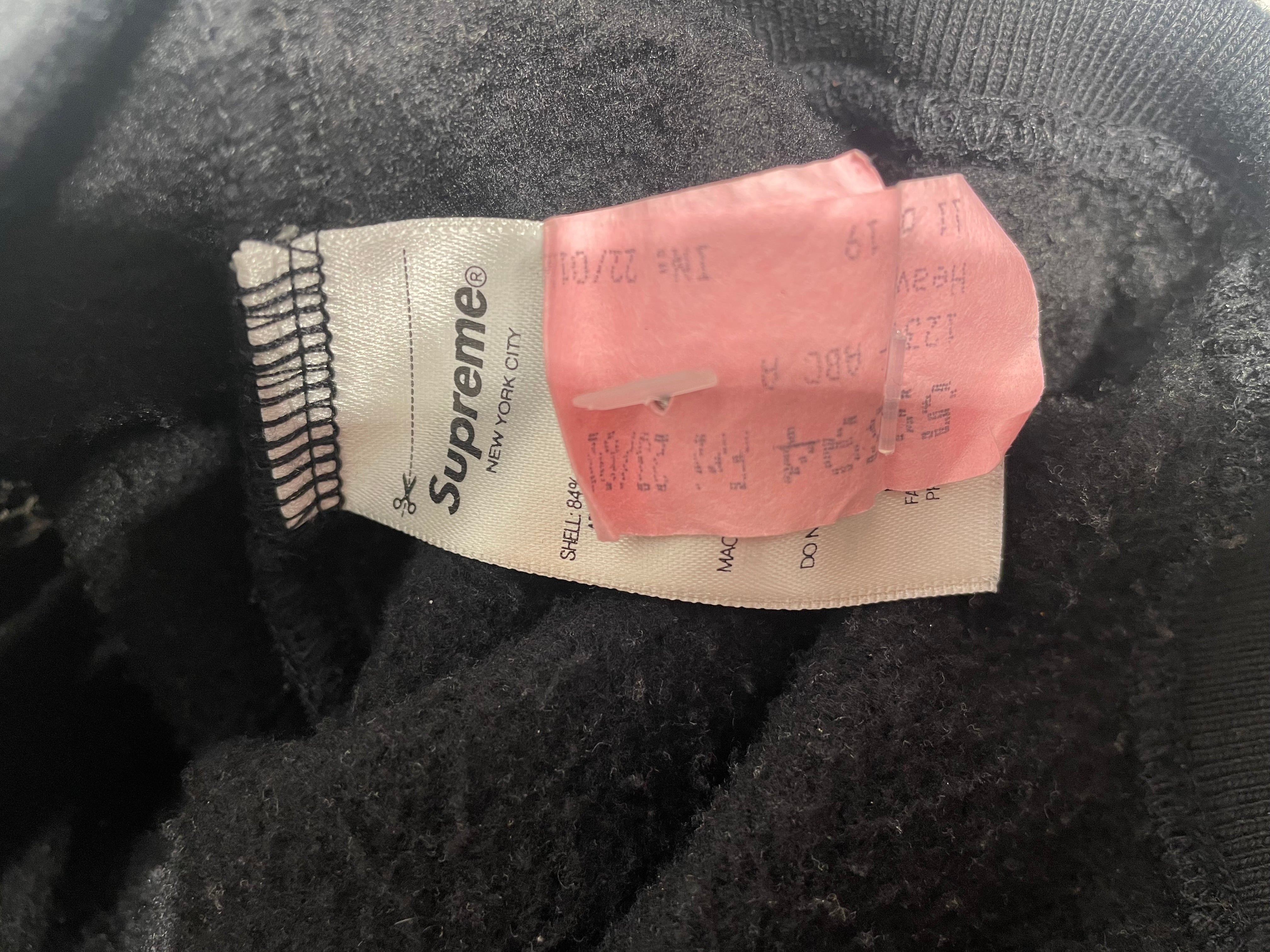 Supreme/Zip Up Hoodie/M/Cotton/BLK/League Champs Zip Up Hoodie view 3