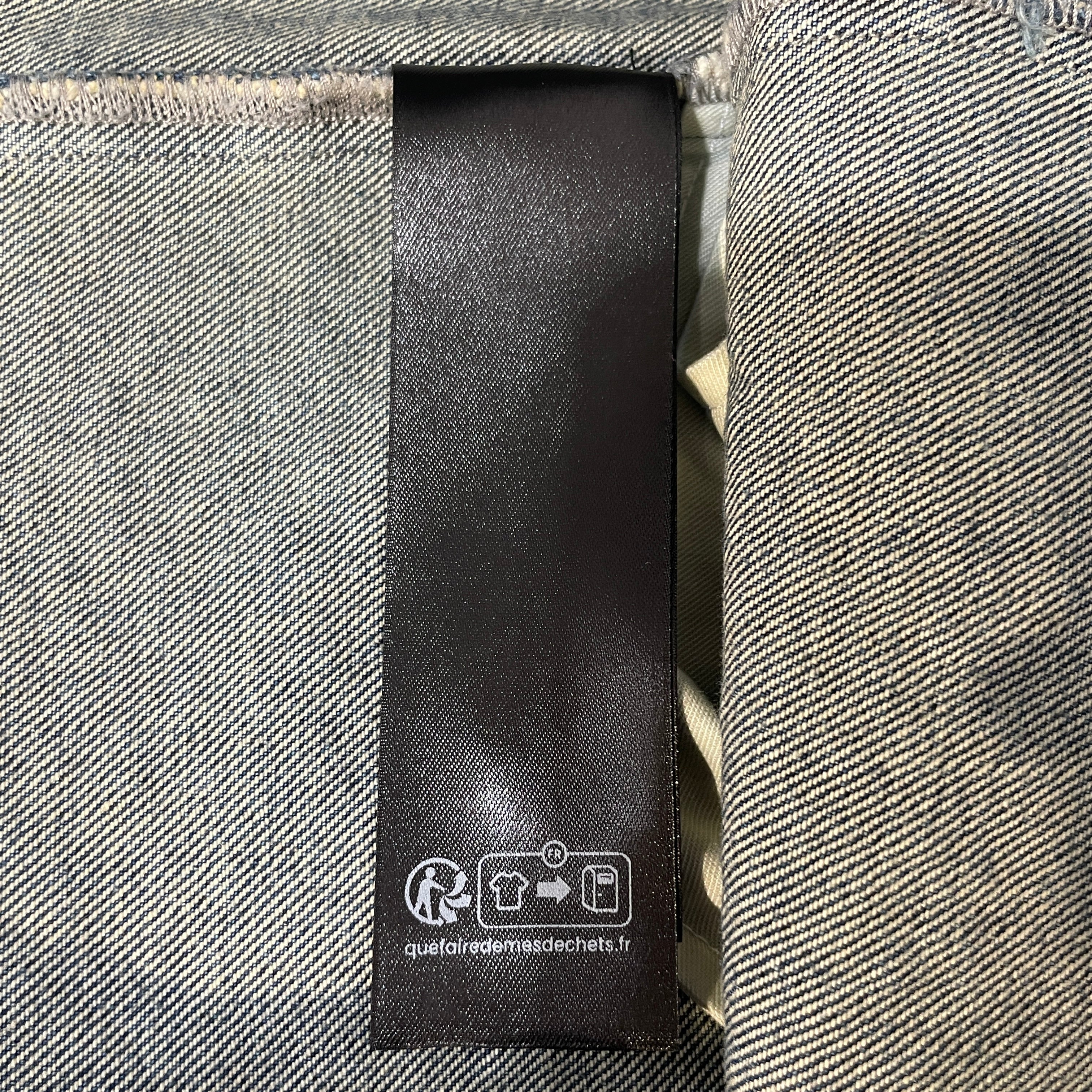 BALENCIAGA/Pants/36/Denim/BLU/Skirt Organic Blue Denim Stras view 8