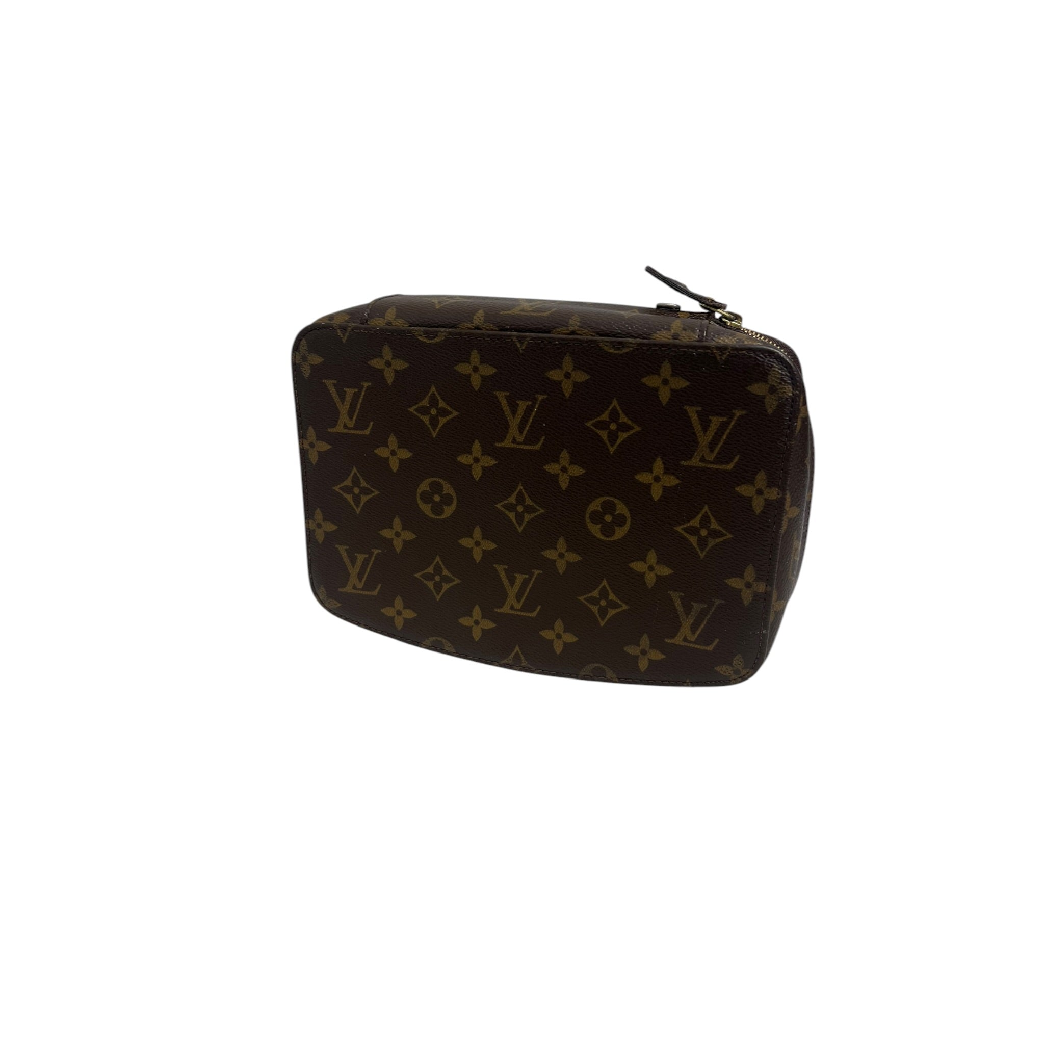 LOUIS VUITTON/Bag/Monogram/Leather/BRW/JEWELRY BAG MI0064 view 2
