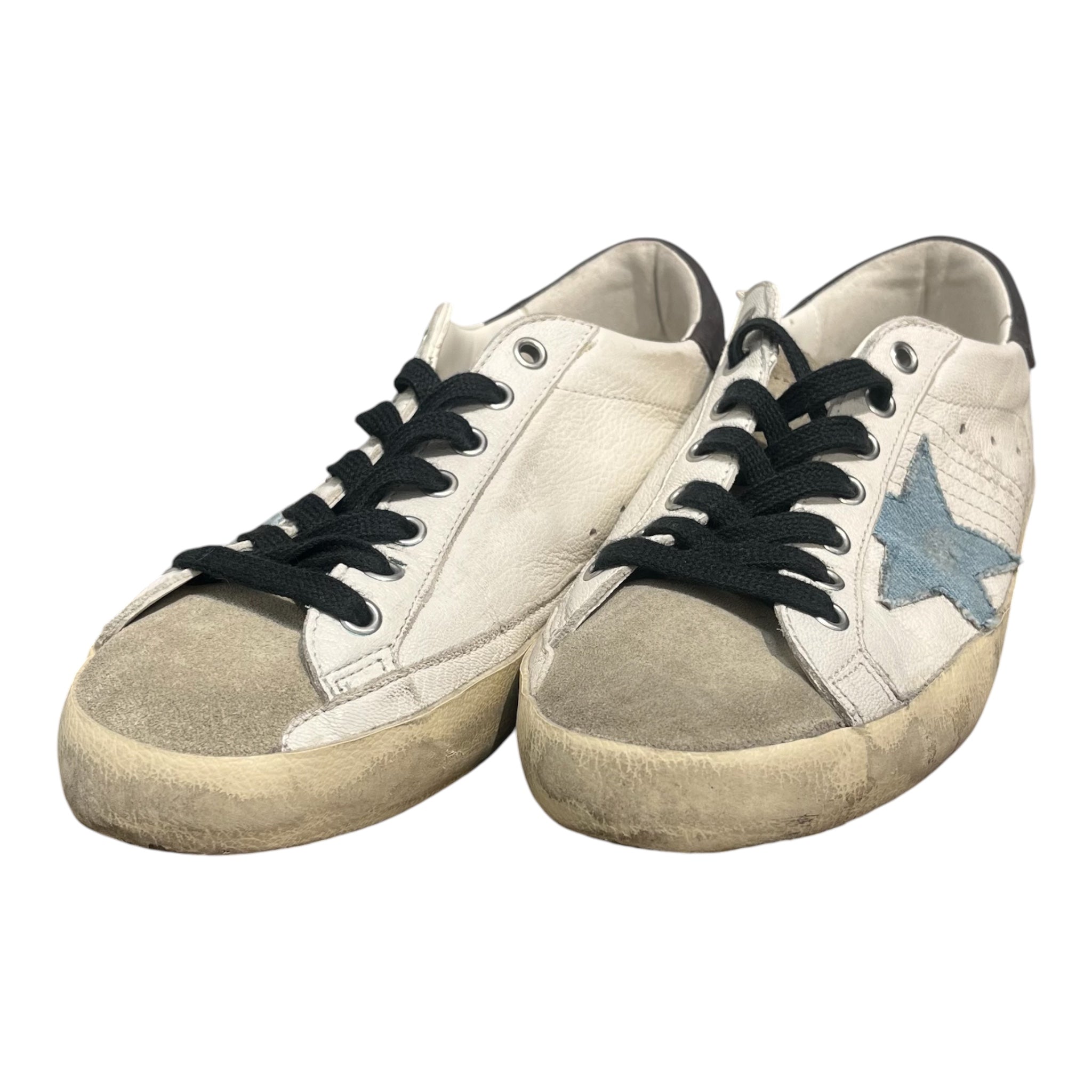 GOLDEN GOOSE/Low-Sneakers/Leather/WHT/SUPERSTAR LEATHER LOW SNEAKERS view 4
