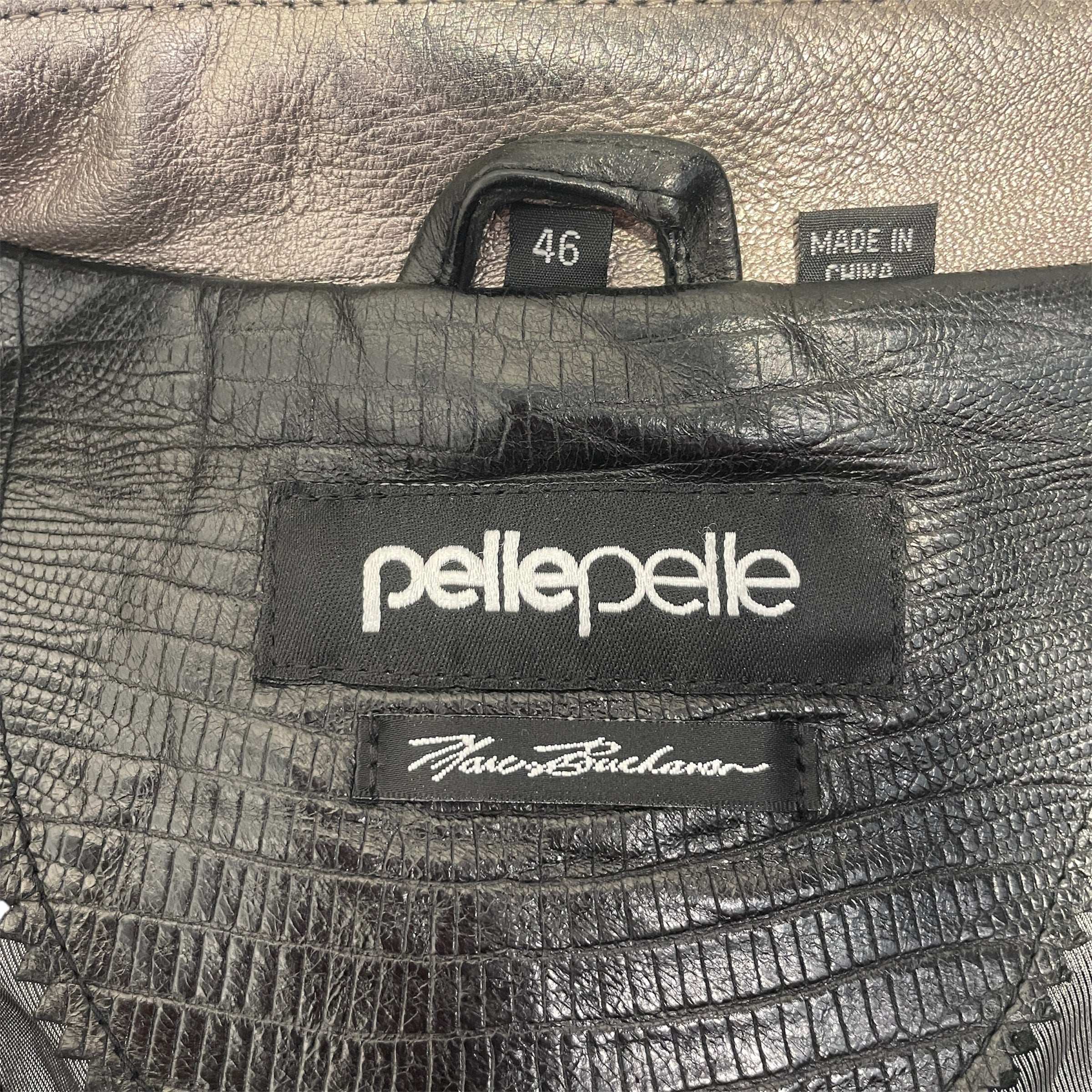 Pelle Pelle/Leather Jkt/46/Leather/BLK/Graphic/Immortal Leather Jacket view 3