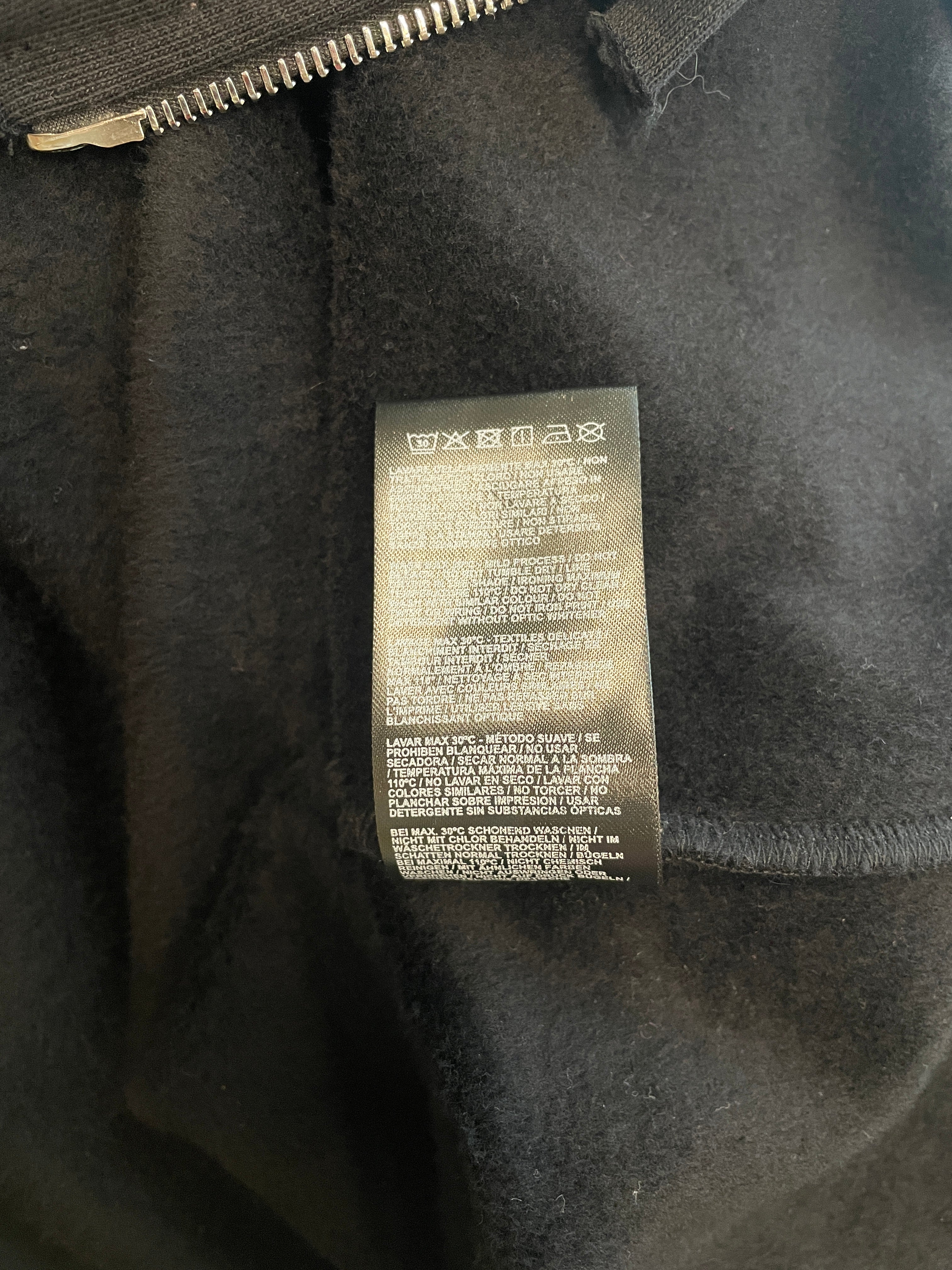RAF SIMONS/Jacket/XS/Cotton/BLK/BLAIR view 10
