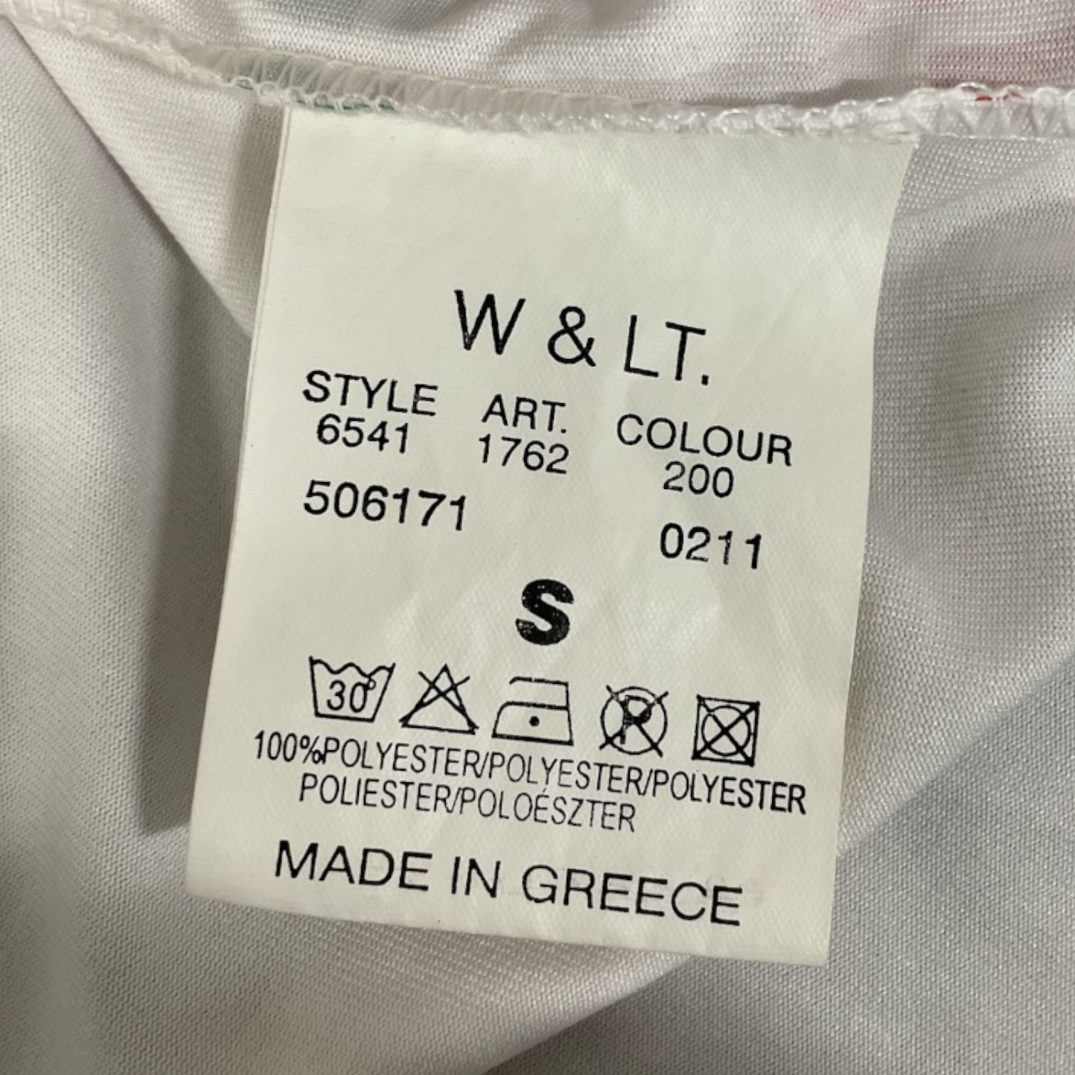 Walter Van Beirendonck/3|4 T-Shirt/XS/Cotton/WHT/MULTI-COLORED PRINT WORDS view 4
