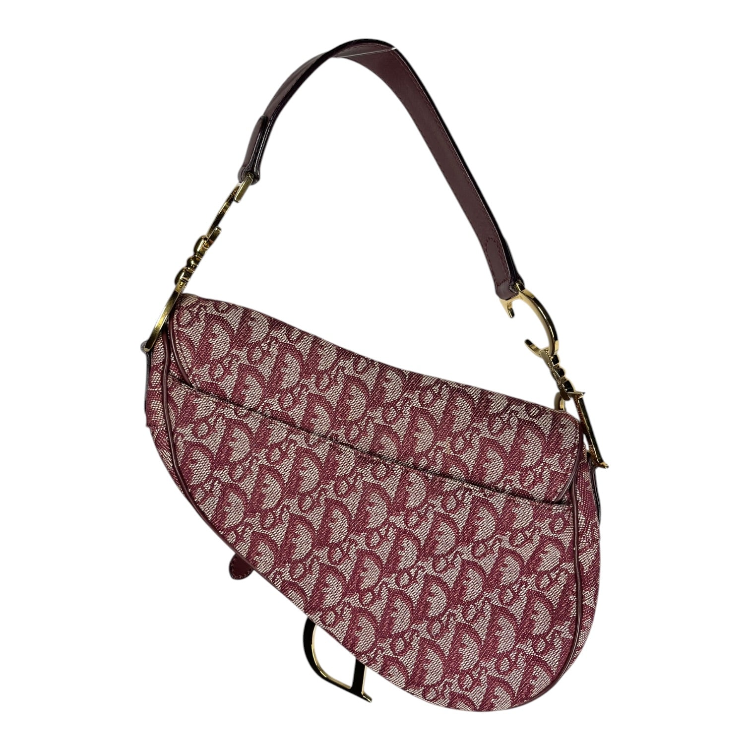 Christian Dior/Hand Bag/Monogram/Cotton/BRD/Saddle Bag view 2